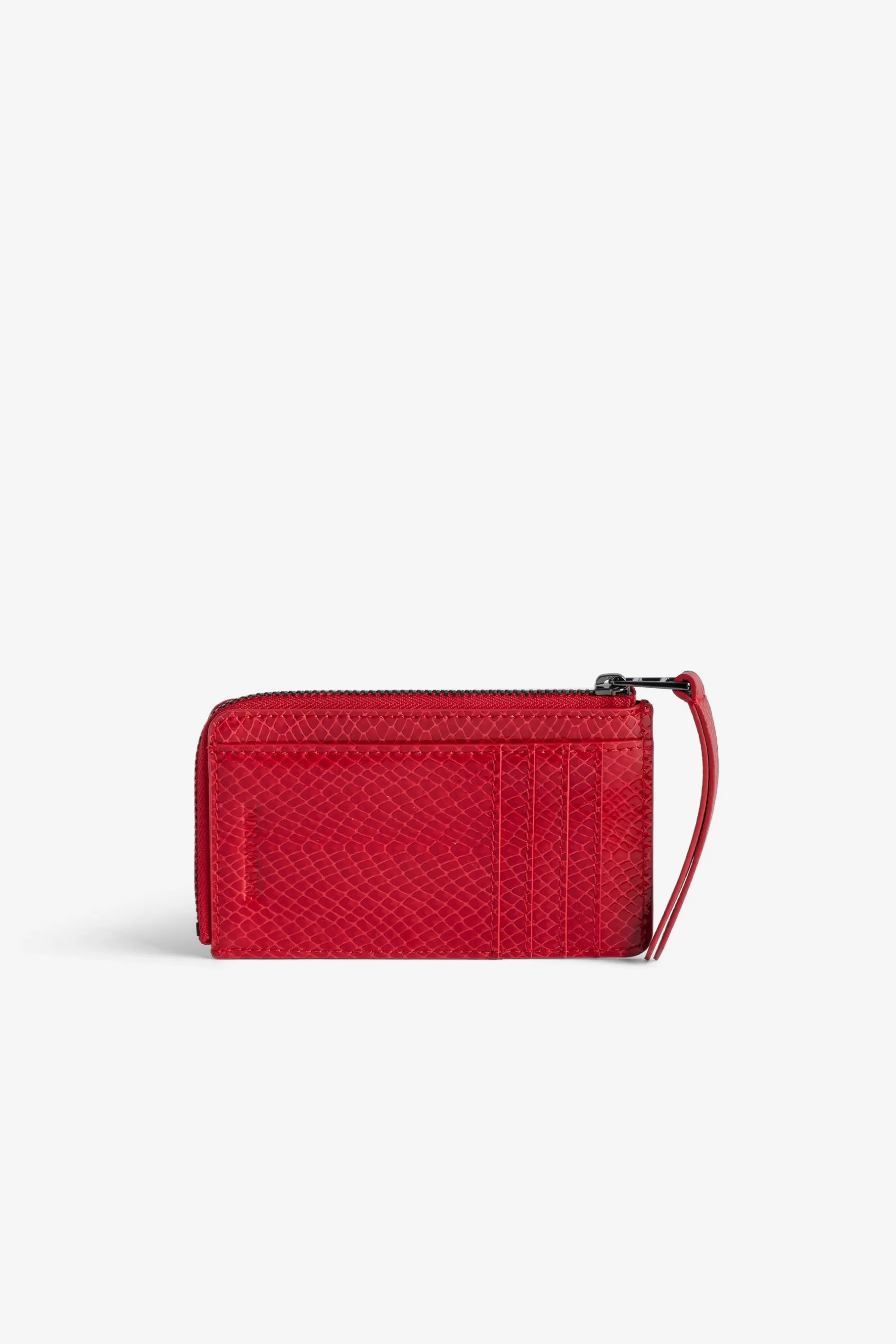 Zadig & Voltaire Porte-Cartes En Relief Sauvage Brillant Zv Card^Femmes Portefeuilles Et Porte-Monnaie