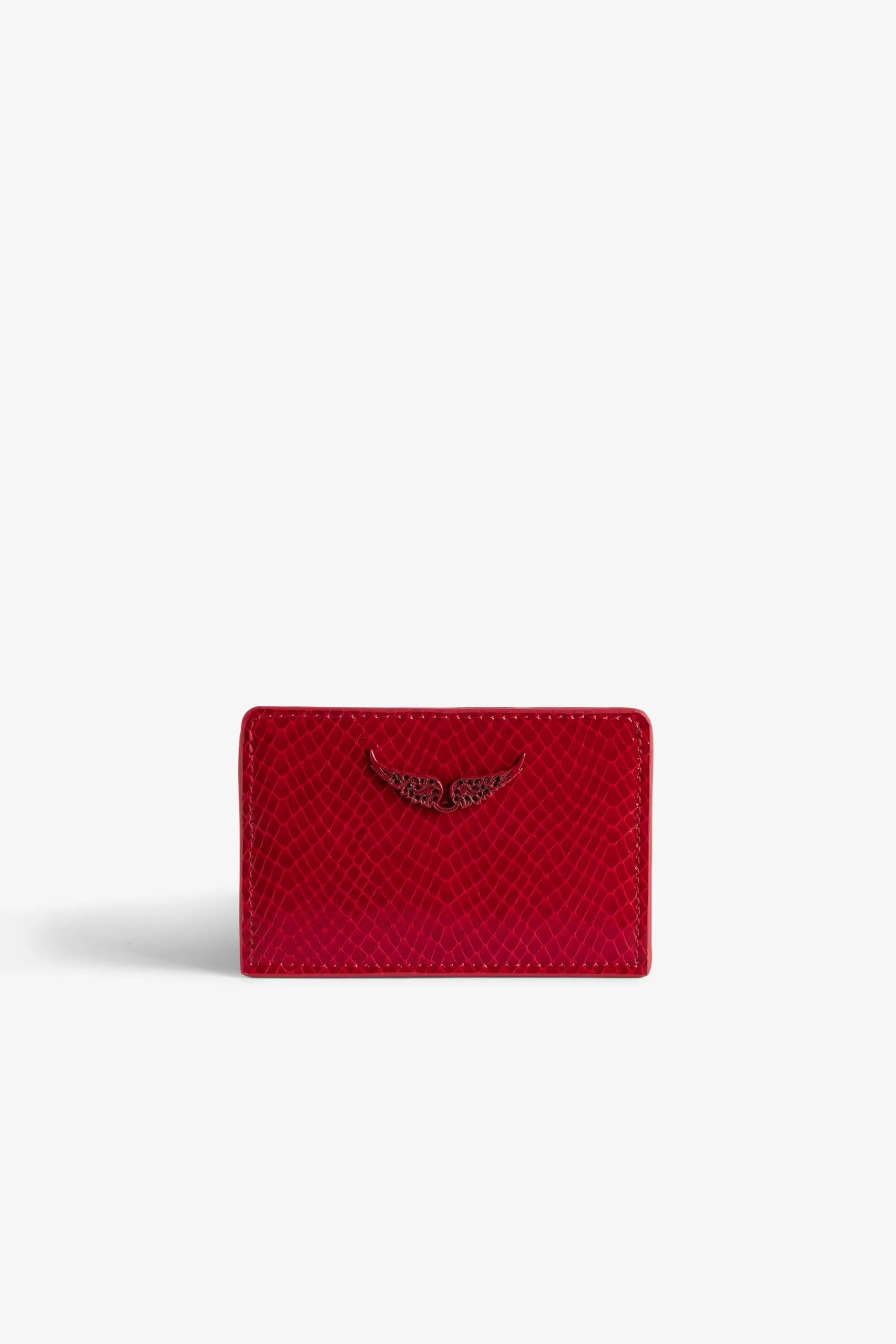 Zadig & Voltaire Porte-Cartes En Relief Sauvage Brillant Zv Pass^Femmes Portefeuilles Et Porte-Monnaie