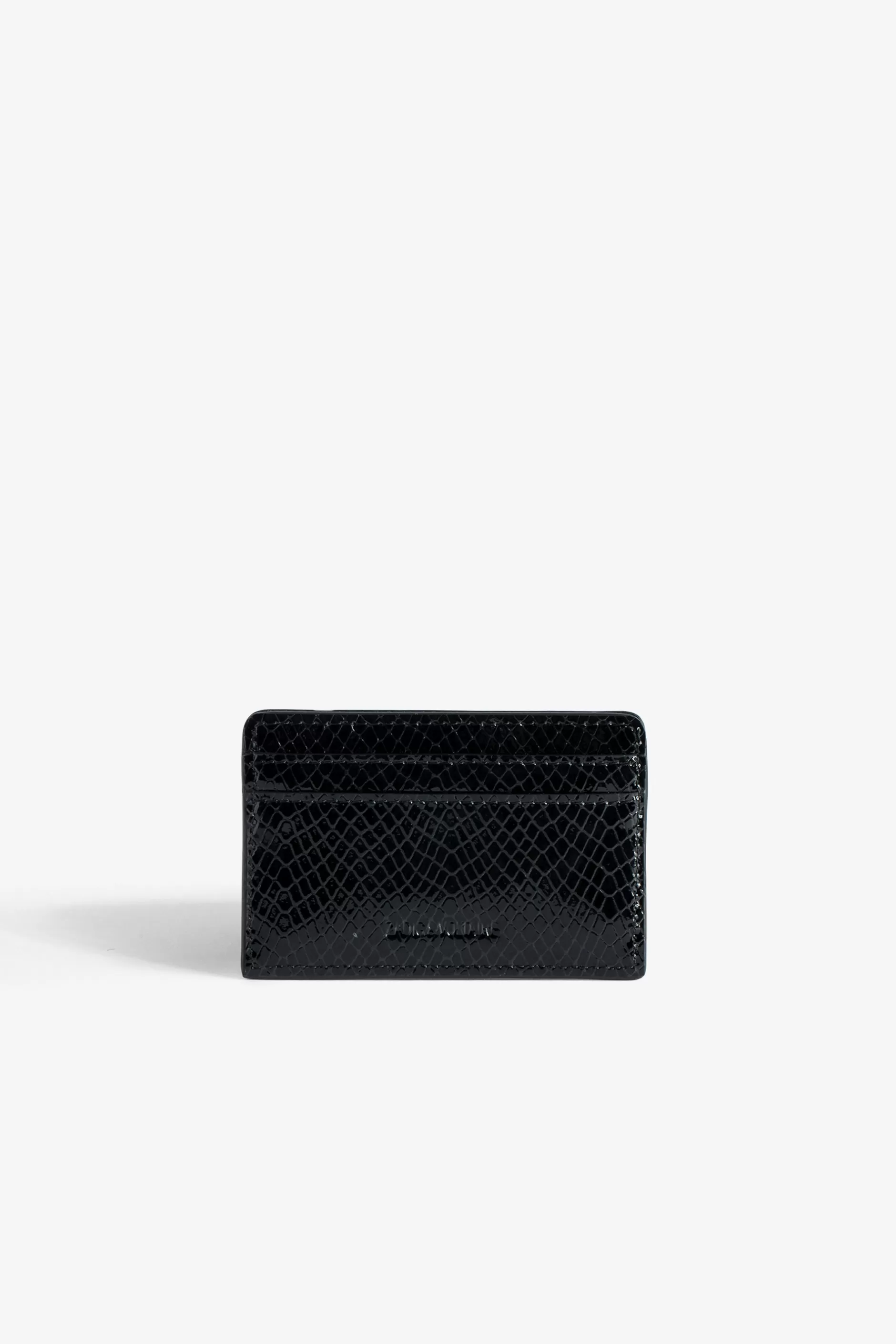 Zadig & Voltaire Porte-Cartes En Relief Sauvage Brillant Zv Pass^Femmes Portefeuilles Et Porte-Monnaie