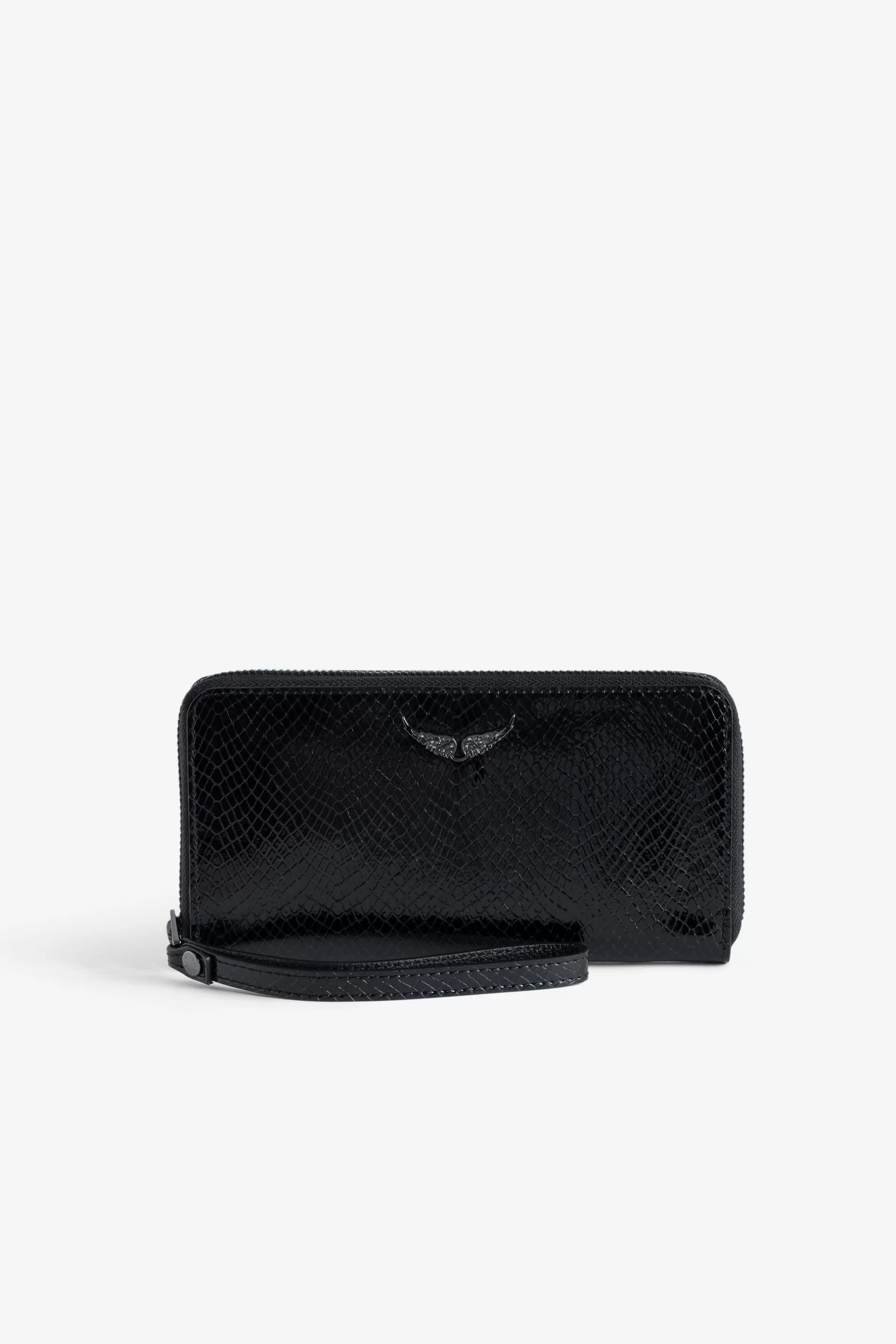 Zadig & Voltaire Portefeuille Compagnon Glossy Wild Embosse^Femmes Portefeuilles Et Porte-Monnaie