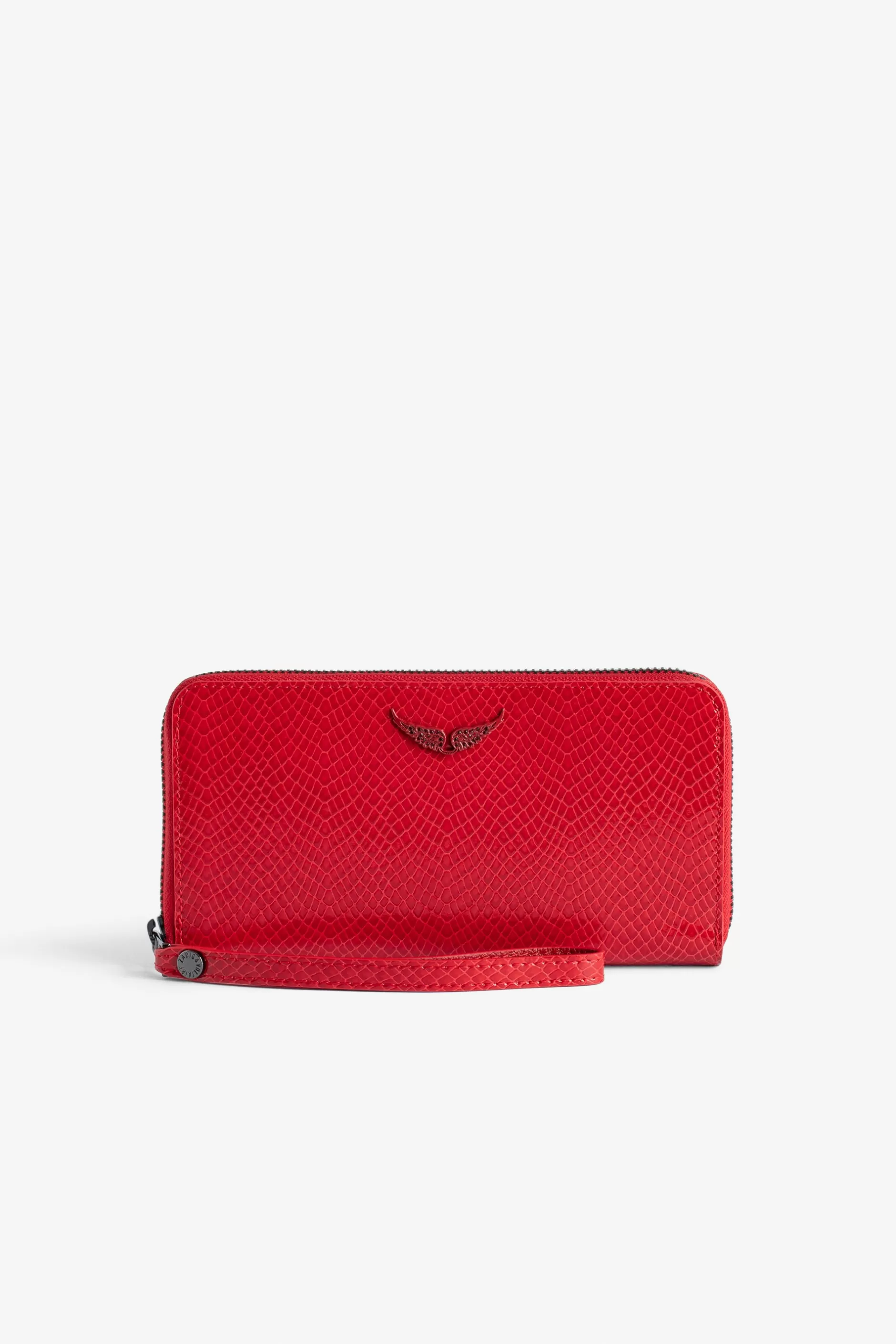 Zadig & Voltaire Portefeuille Compagnon Glossy Wild Embosse^Femmes Portefeuilles Et Porte-Monnaie