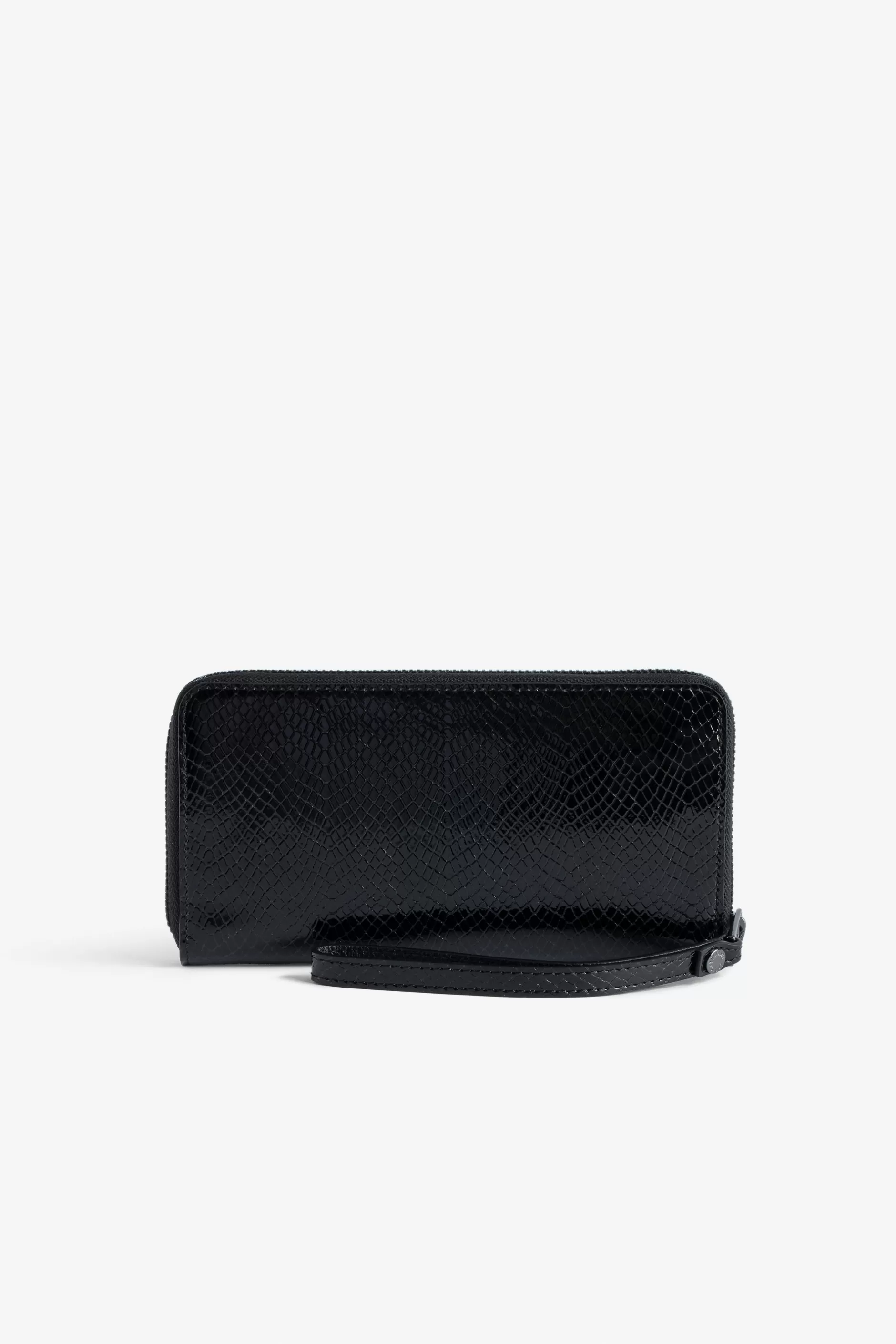 Zadig & Voltaire Portefeuille Compagnon Glossy Wild Embosse^Femmes Portefeuilles Et Porte-Monnaie