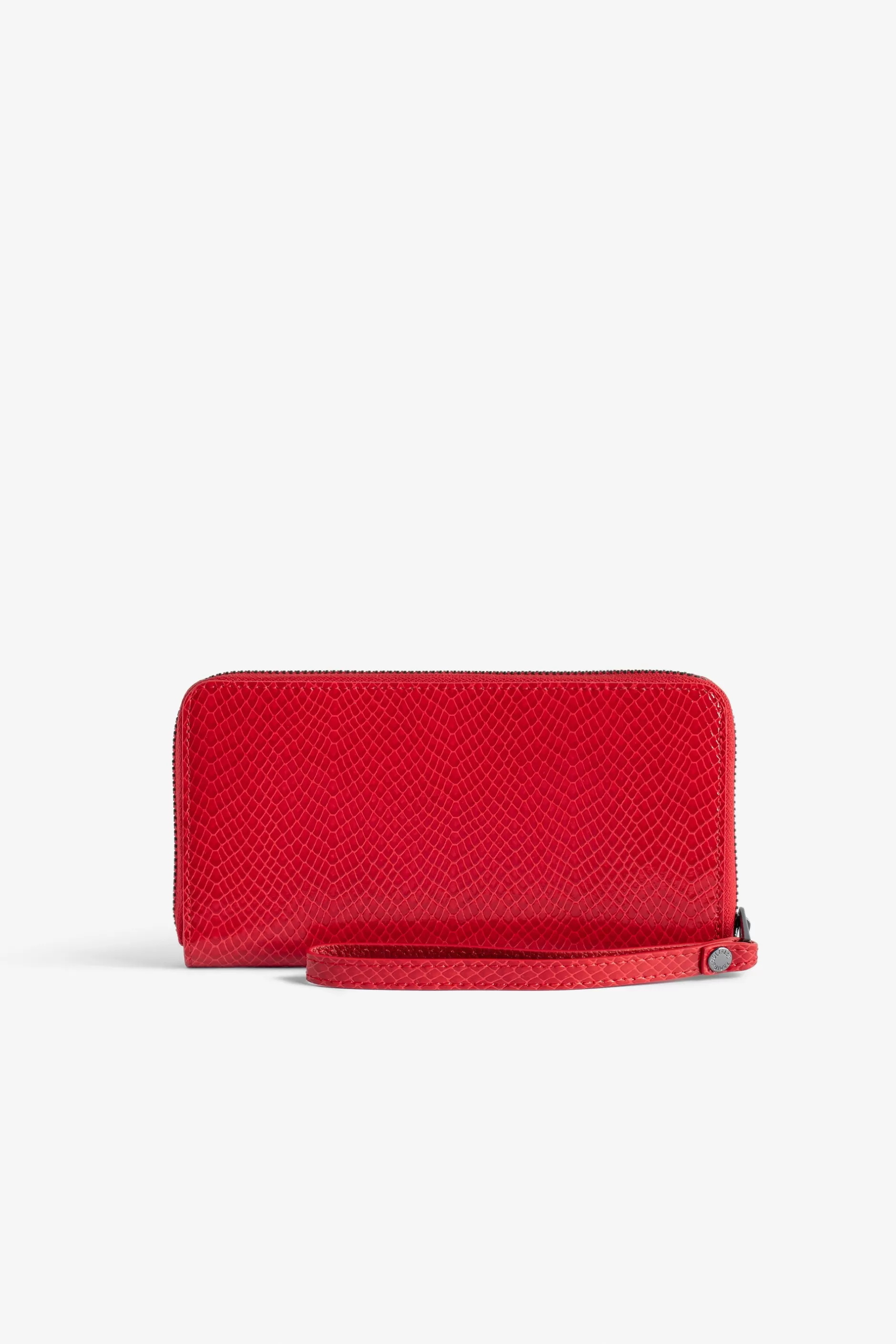 Zadig & Voltaire Portefeuille Compagnon Glossy Wild Embosse^Femmes Portefeuilles Et Porte-Monnaie