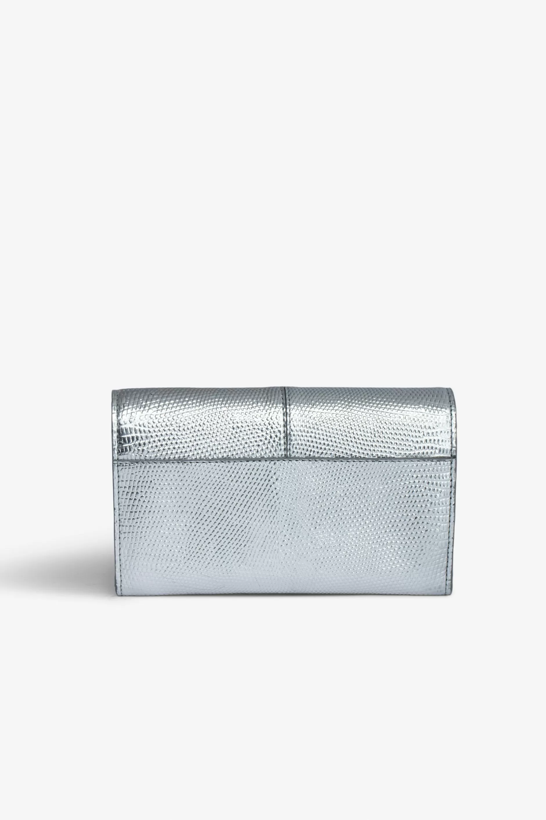 Zadig & Voltaire Portefeuille Metallise Gaufre Borderline^Femmes Portefeuilles Et Porte-Monnaie