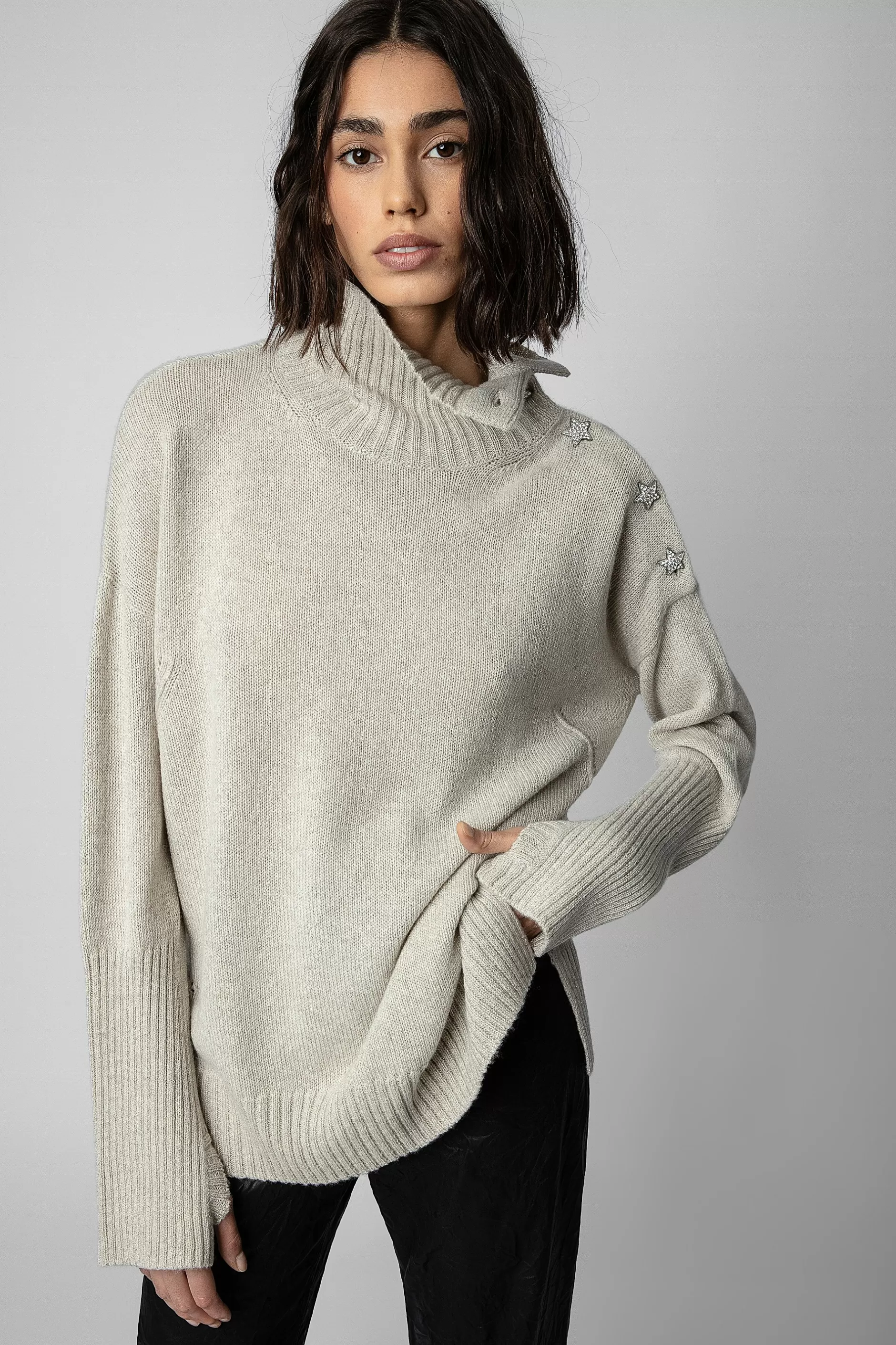 Zadig & Voltaire Pull A Bijoux Alma^Femmes Pulls Et Gilets