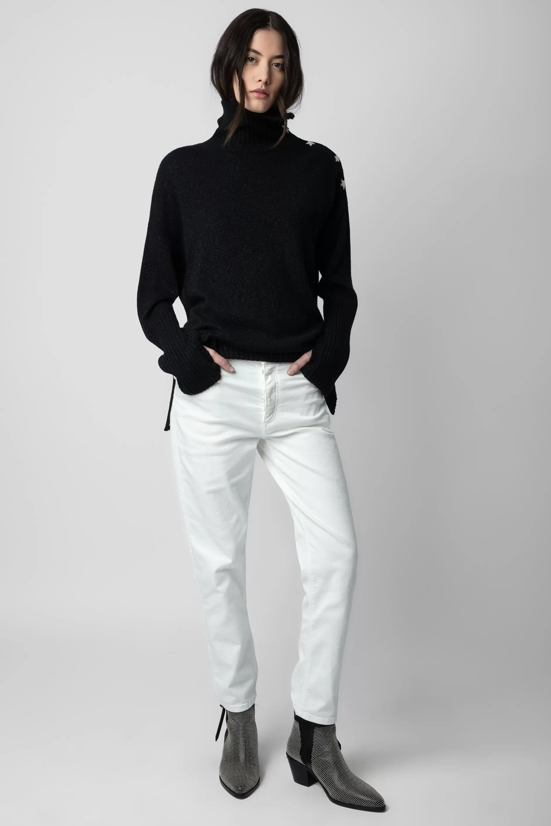 Zadig & Voltaire Pull A Bijoux Alma^Femmes Pulls Et Gilets