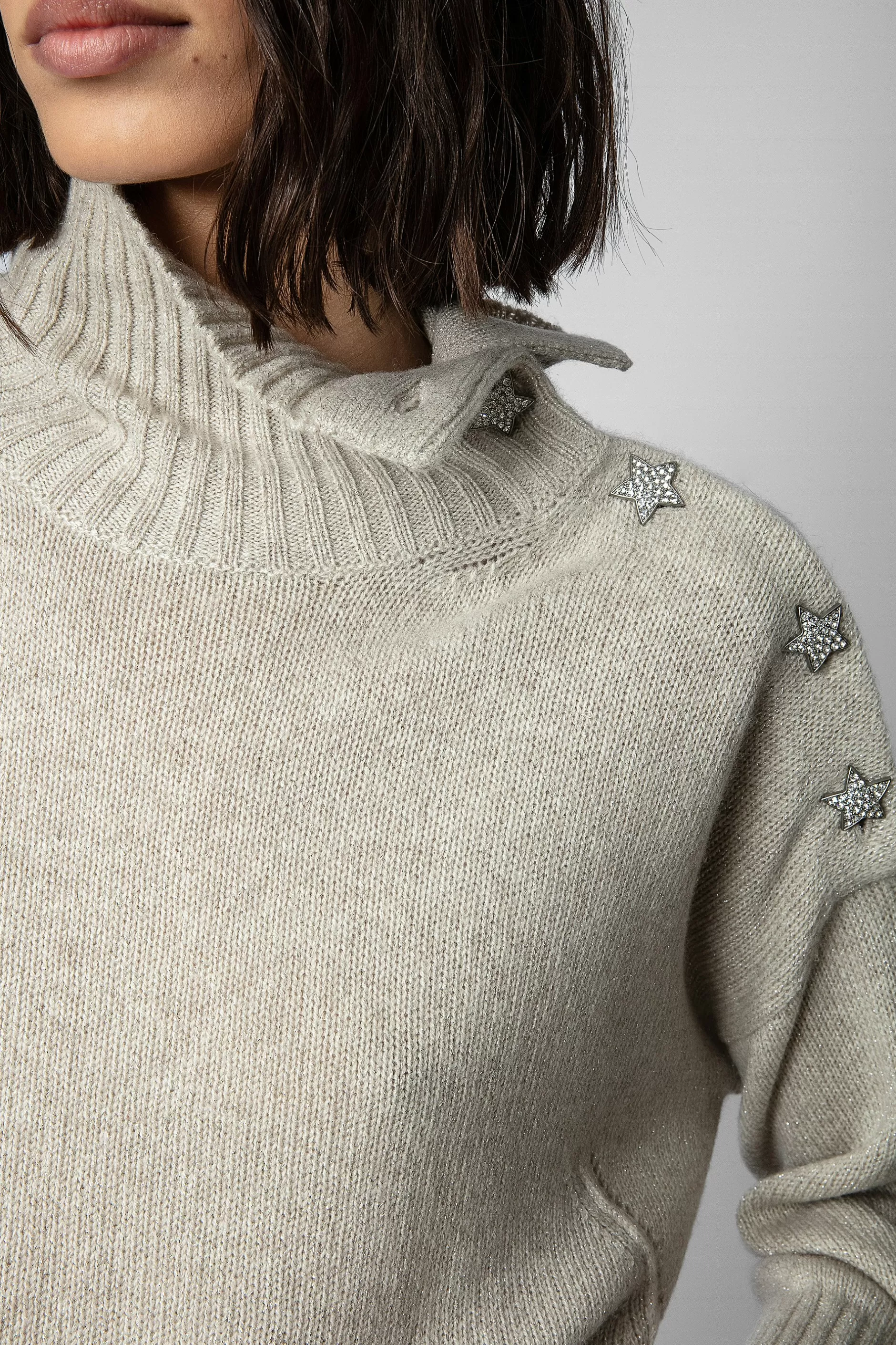 Zadig & Voltaire Pull A Bijoux Alma^Femmes Pulls Et Gilets