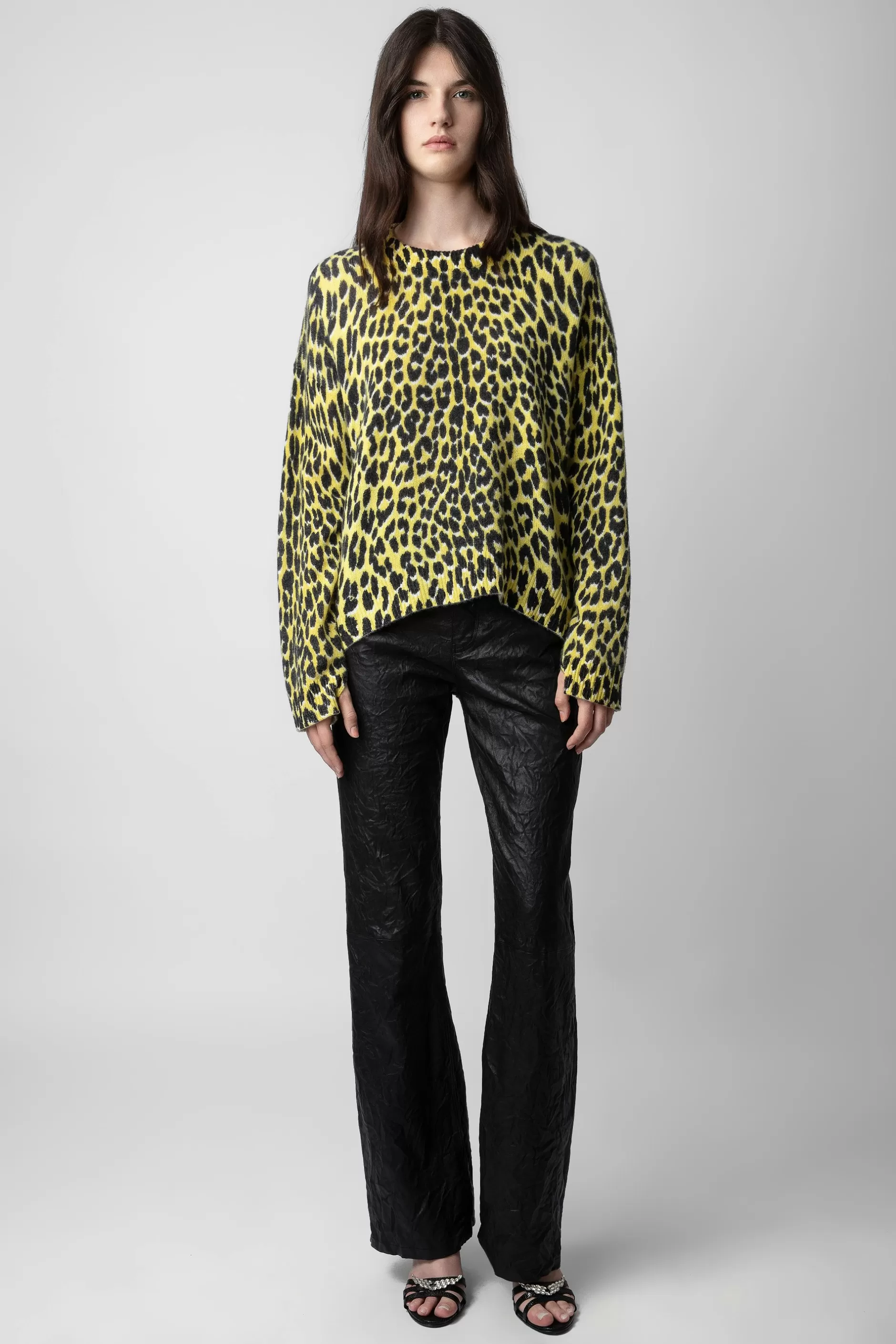 Zadig & Voltaire Pull En Cachemire Leopard Markus^Femmes Pulls Et Gilets