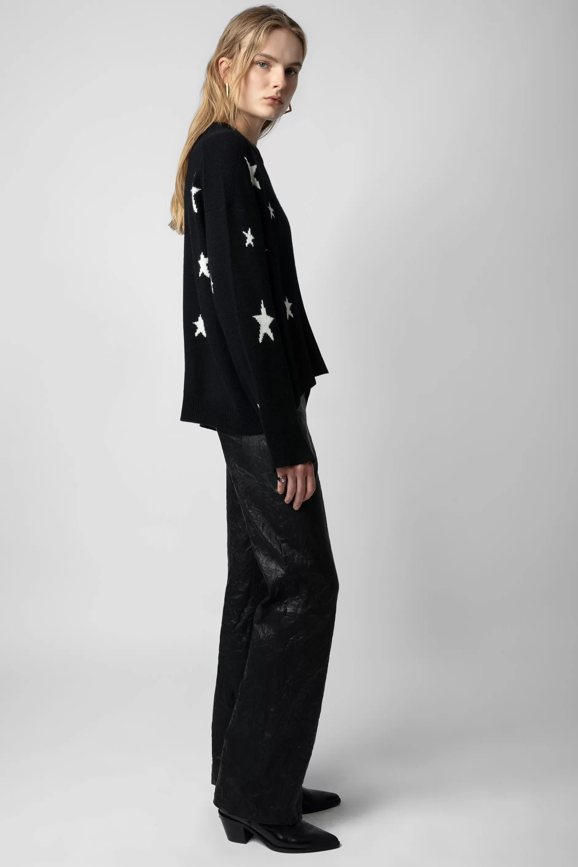 Zadig & Voltaire Pull Etoiles En Cachemire Markus^Femmes Pulls Et Gilets