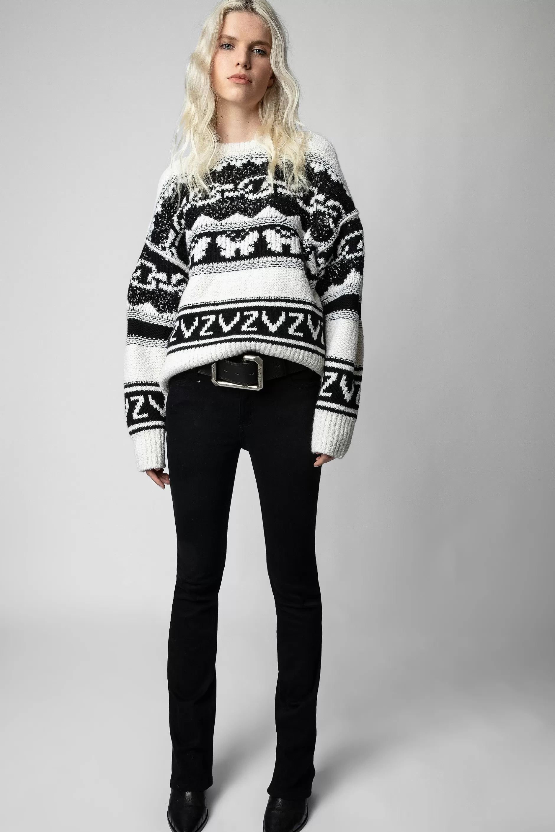 Zadig & Voltaire Pull Kanson^Femmes Pulls Et Gilets