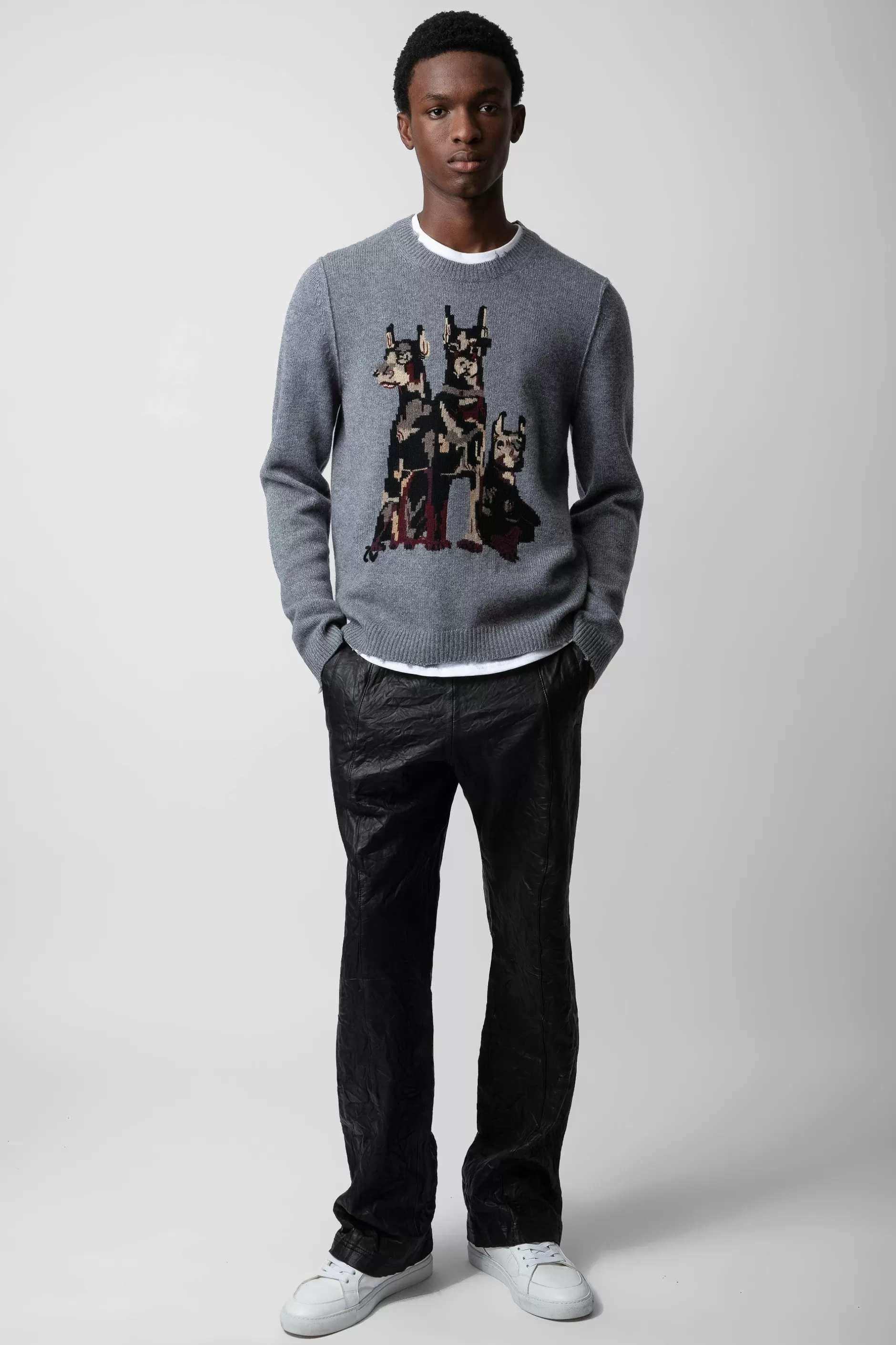 Zadig & Voltaire Pull Kennedy En Cachemire^Hommes Pulls Et Gilets