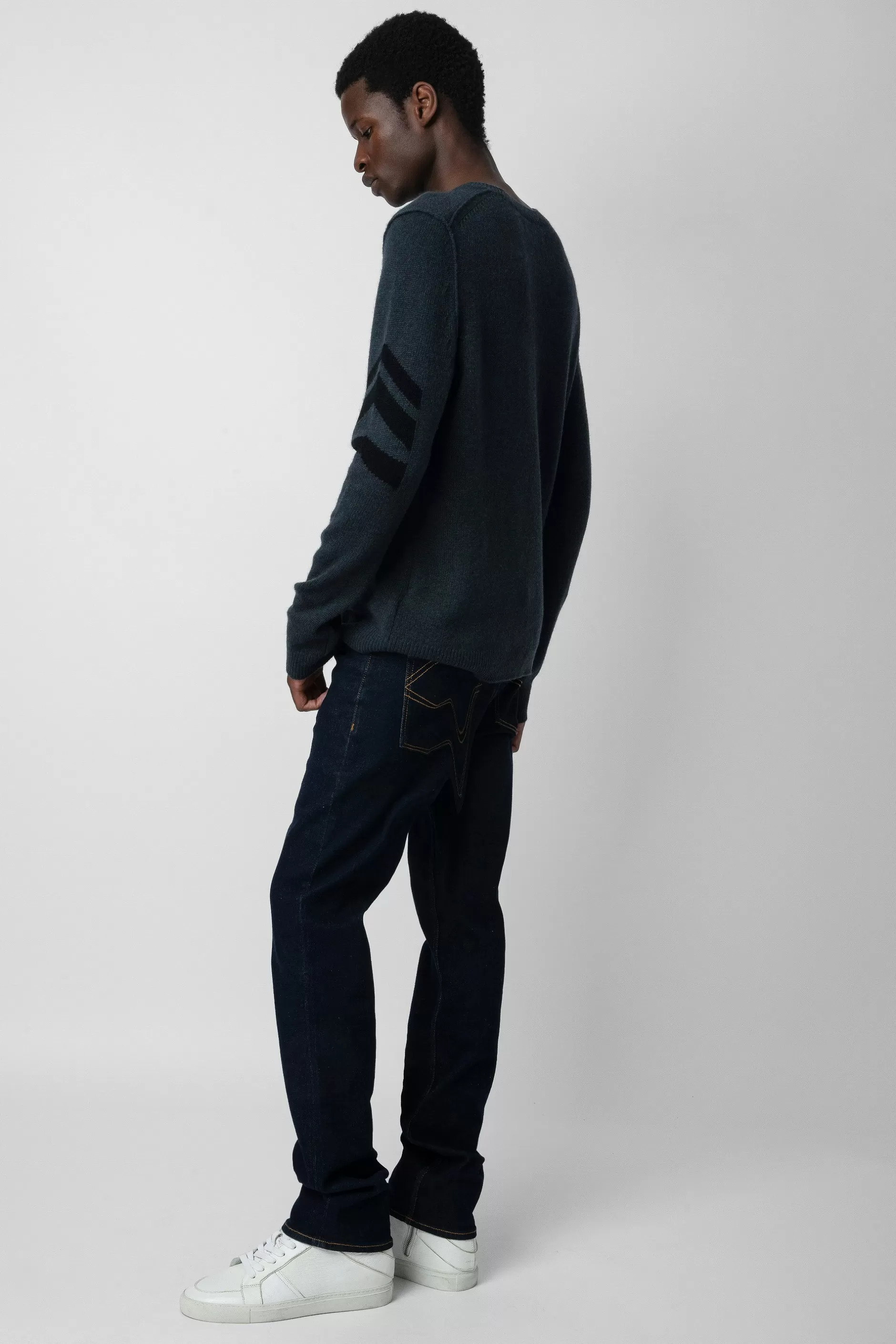 Zadig & Voltaire Pull Kennedy En Cachemire^Hommes Pulls Et Gilets