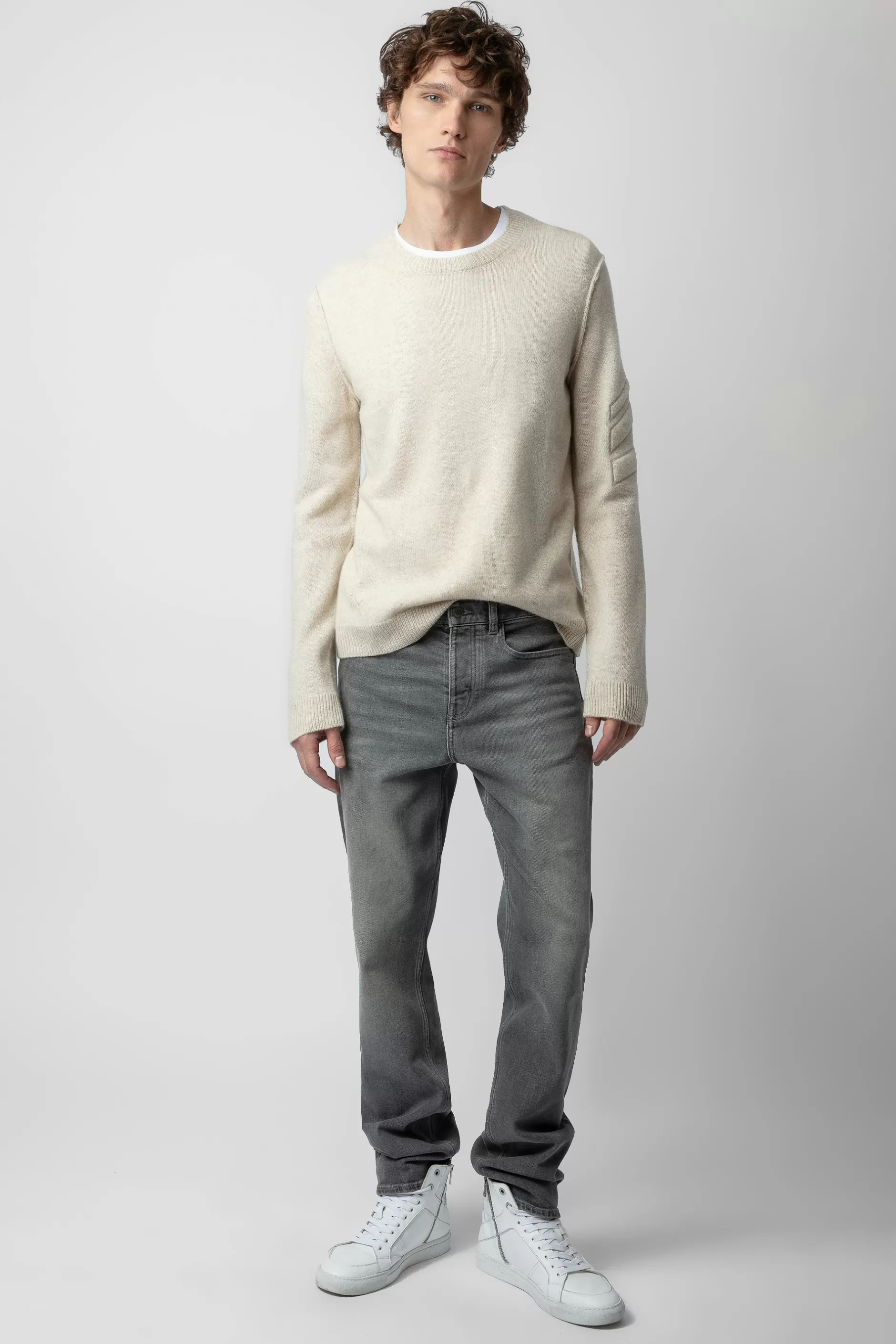 Zadig & Voltaire Pull Kennedy En Cachemire^Hommes Pulls Et Gilets