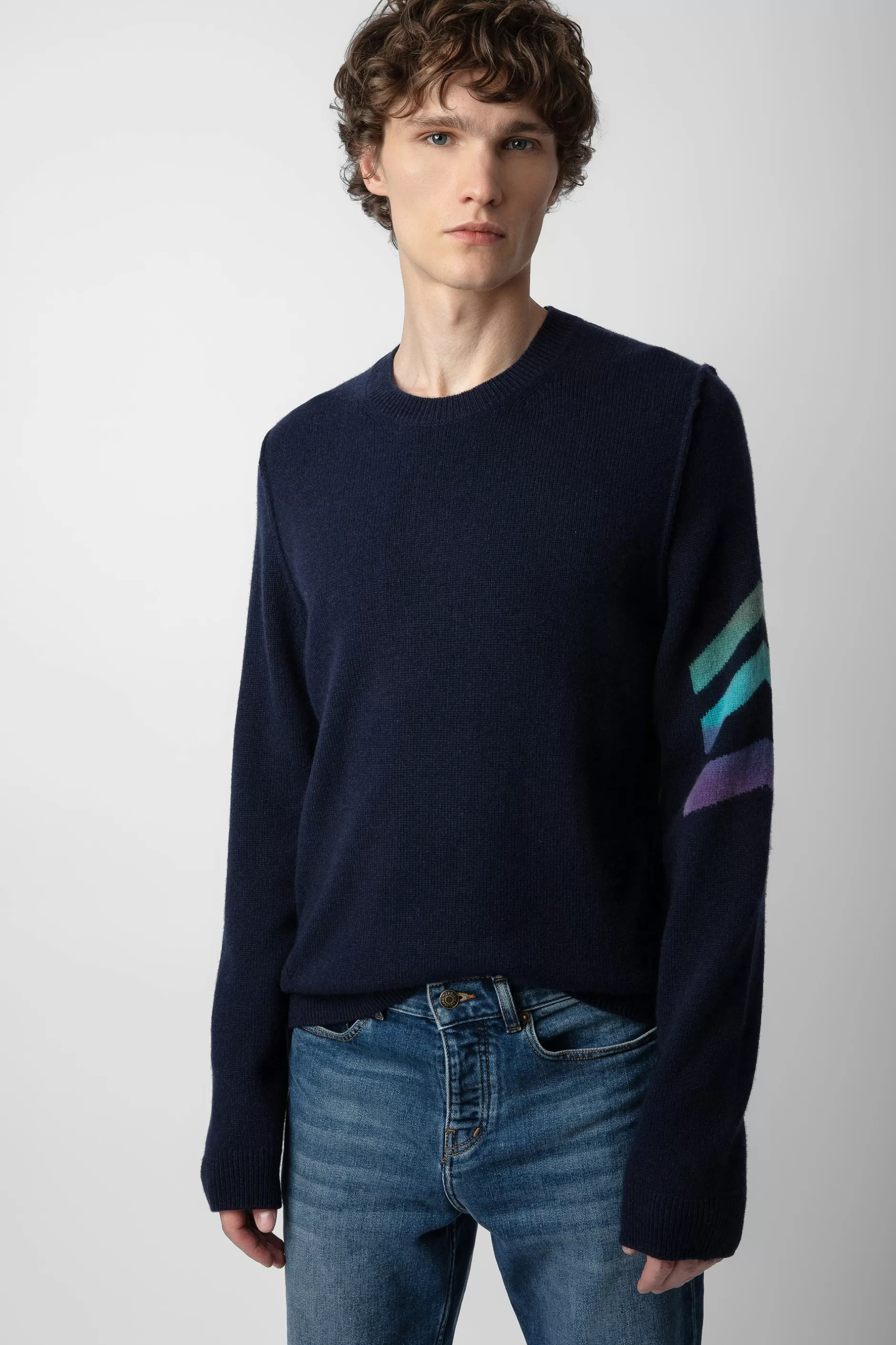 Zadig & Voltaire Pull Kennedy En Cachemire^Hommes Pulls Et Gilets