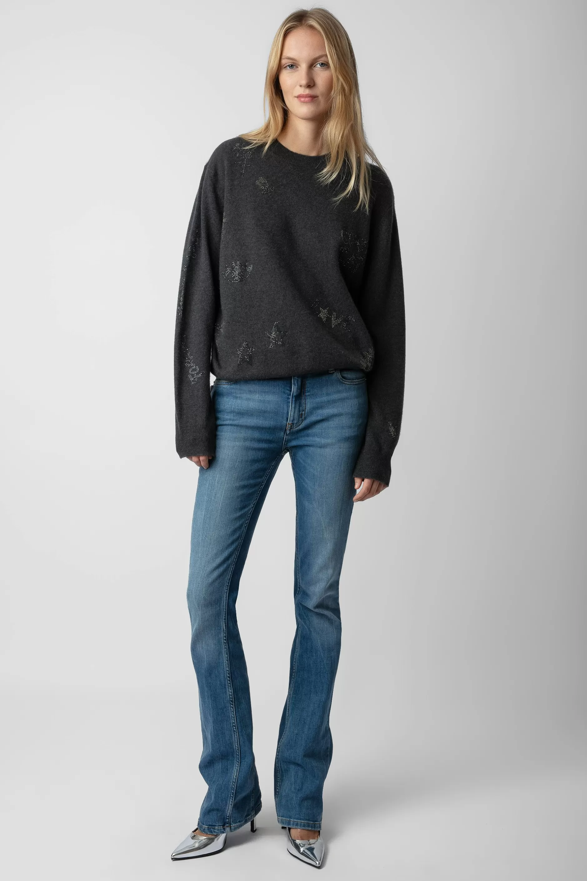 Zadig & Voltaire Pull Pravis En Cachemire A Strass^Femmes Pulls Et Gilets
