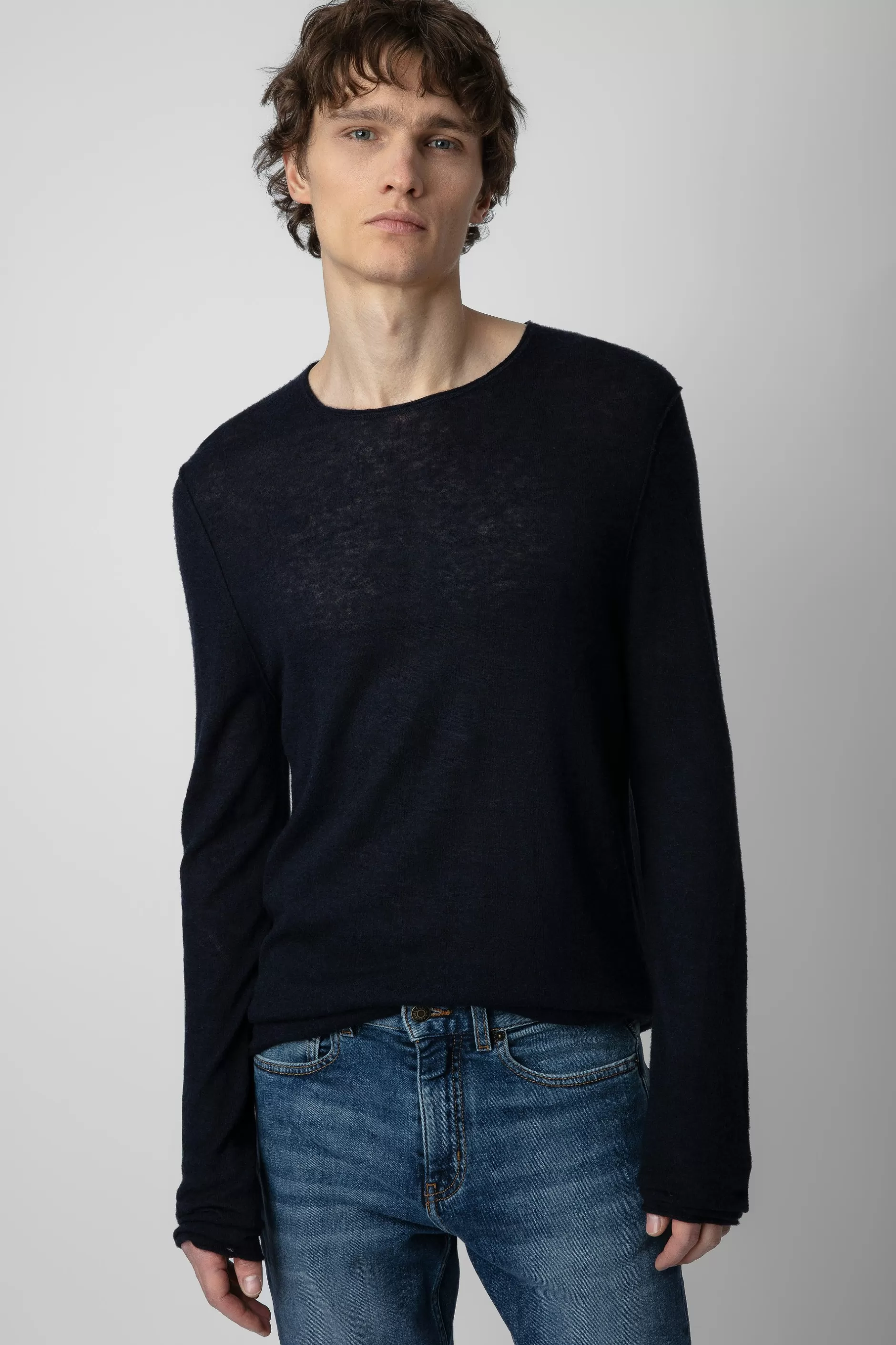 Zadig & Voltaire Pull Teiss Cachemire^Hommes Pulls Et Gilets