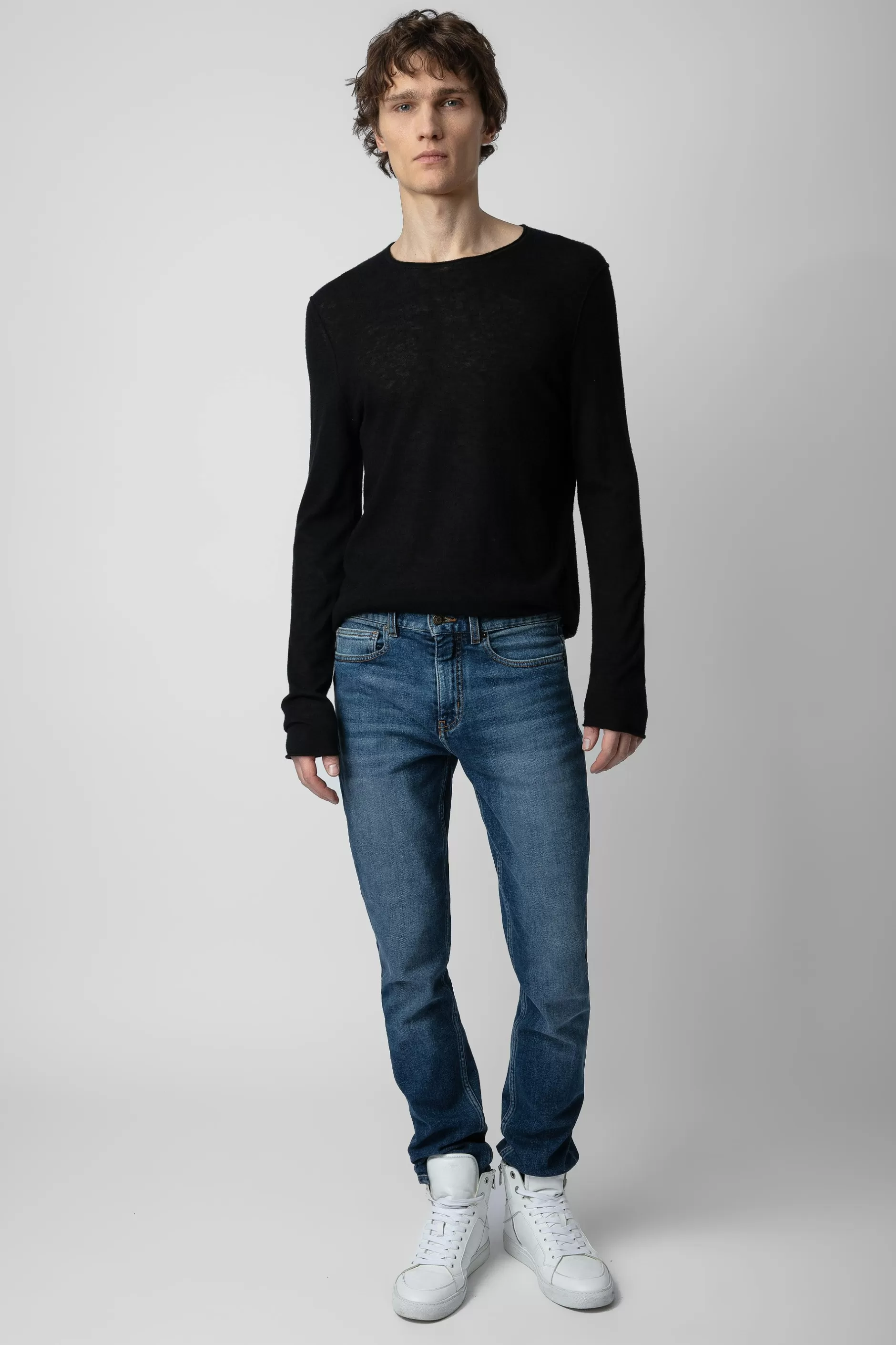 Zadig & Voltaire Pull Teiss Cachemire^Hommes Pulls Et Gilets