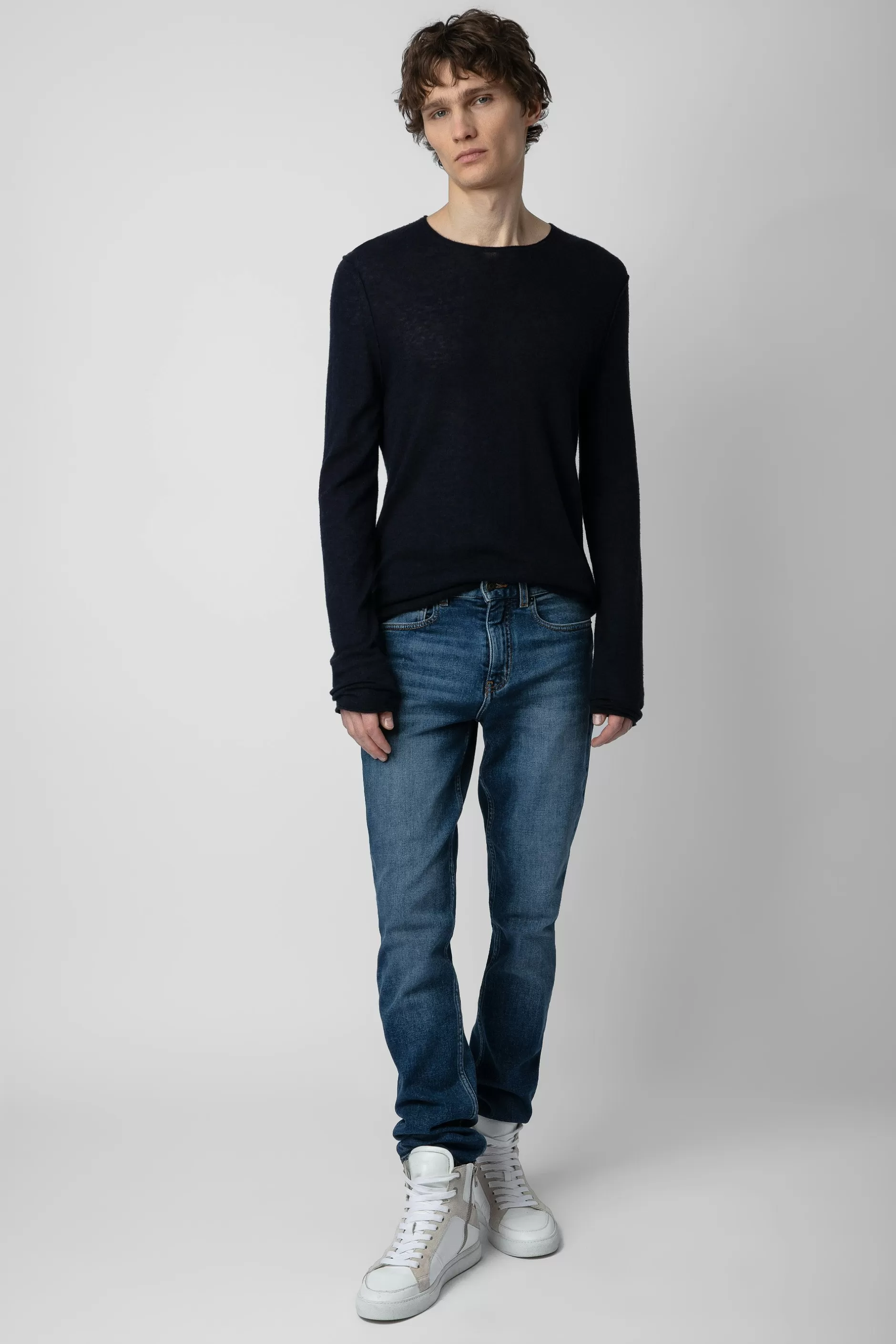 Zadig & Voltaire Pull Teiss Cachemire^Hommes Pulls Et Gilets