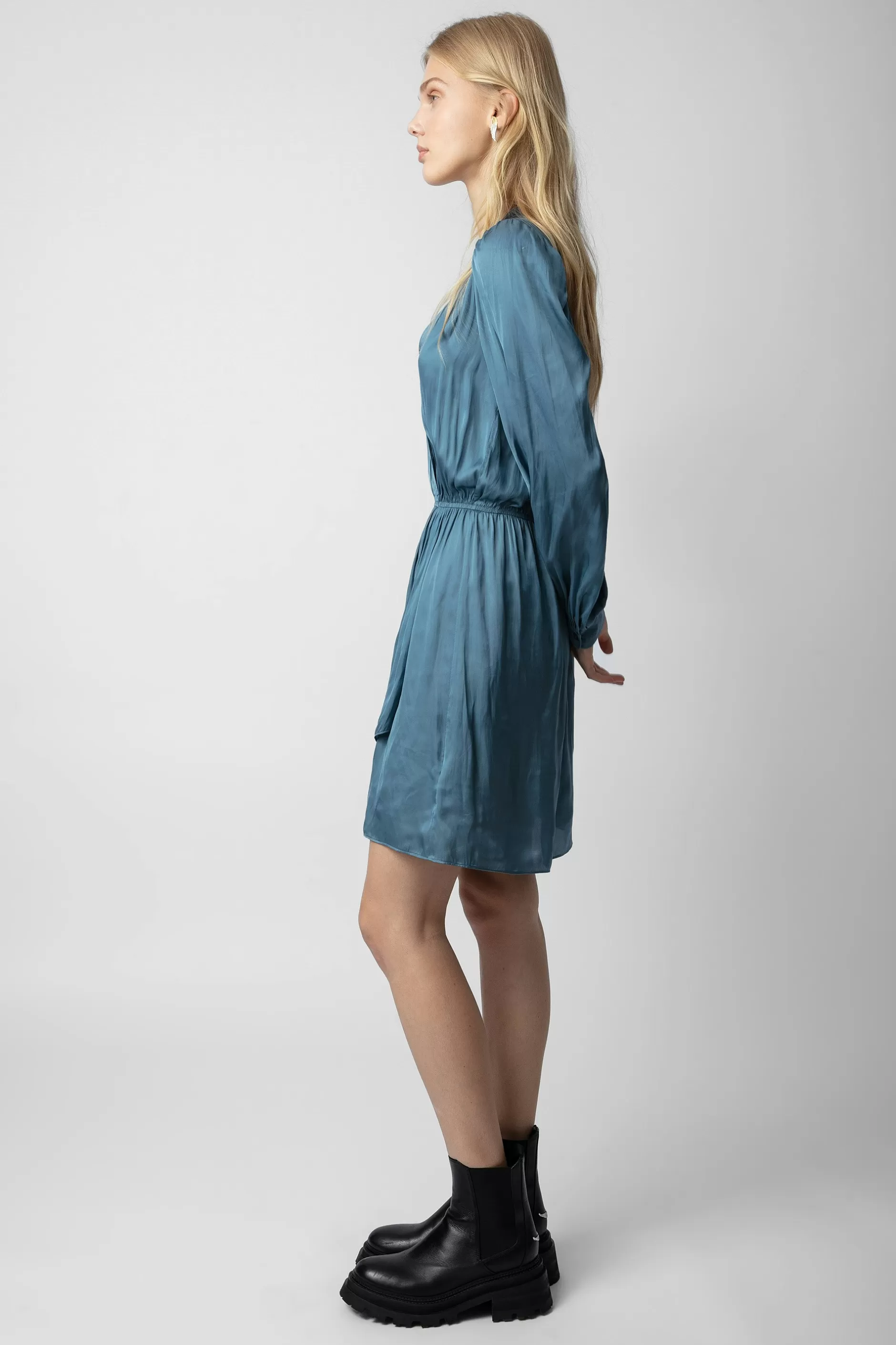 Zadig & Voltaire Rappelez-Vous La Robe En Satin^Femmes Robes Et Jupes