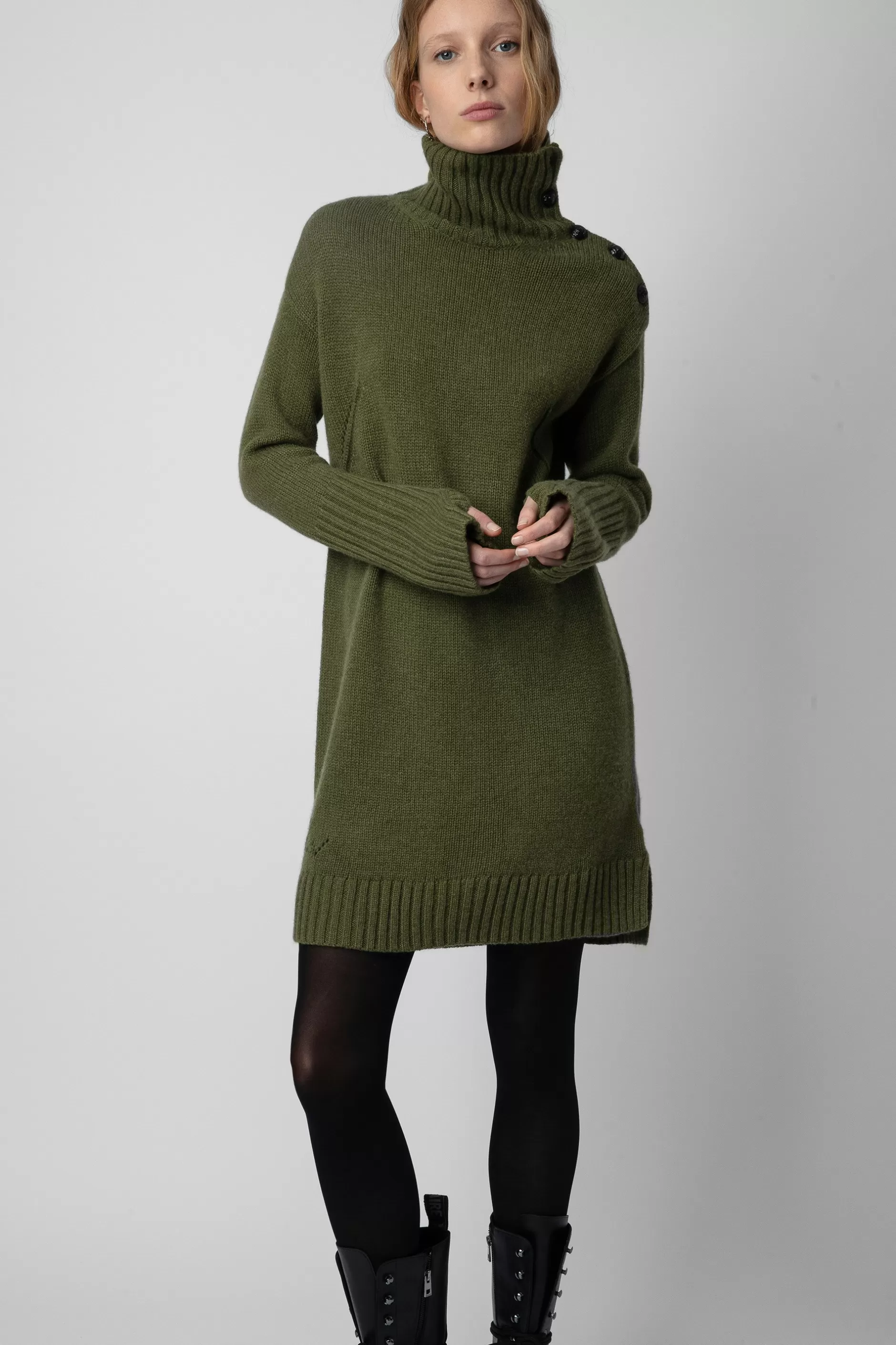 Zadig & Voltaire Robe En Cachemire Almira^Femmes Robes Et Jupes