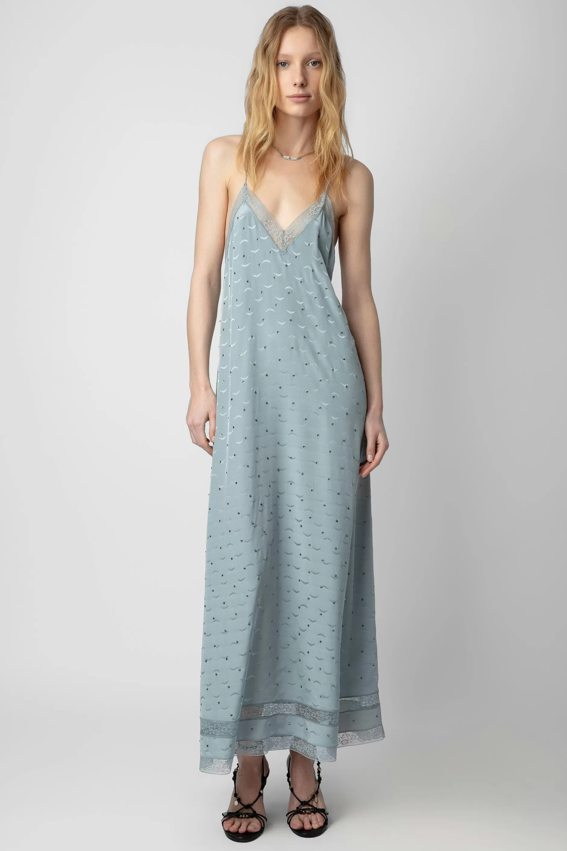 Zadig & Voltaire Robe En Jacquard De Soie Reman^Femmes Robes Et Jupes