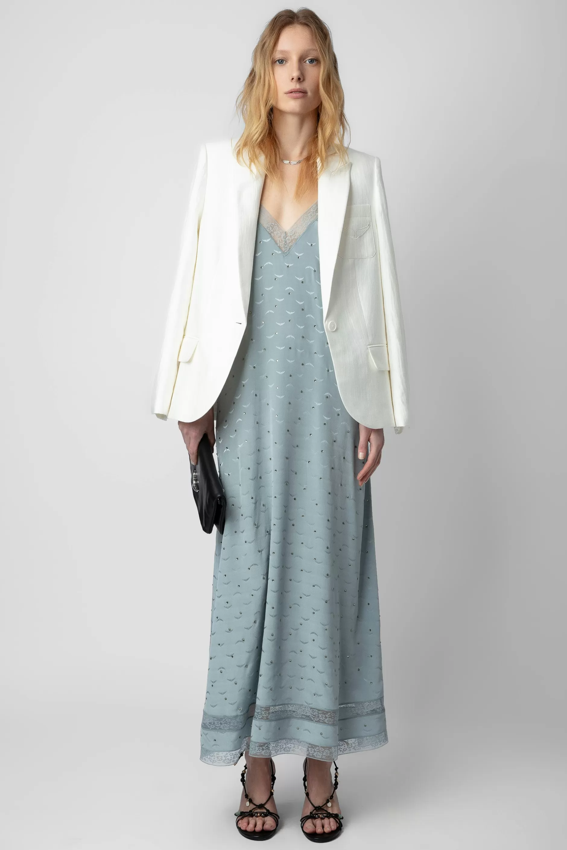 Zadig & Voltaire Robe En Jacquard De Soie Reman^Femmes Robes Et Jupes