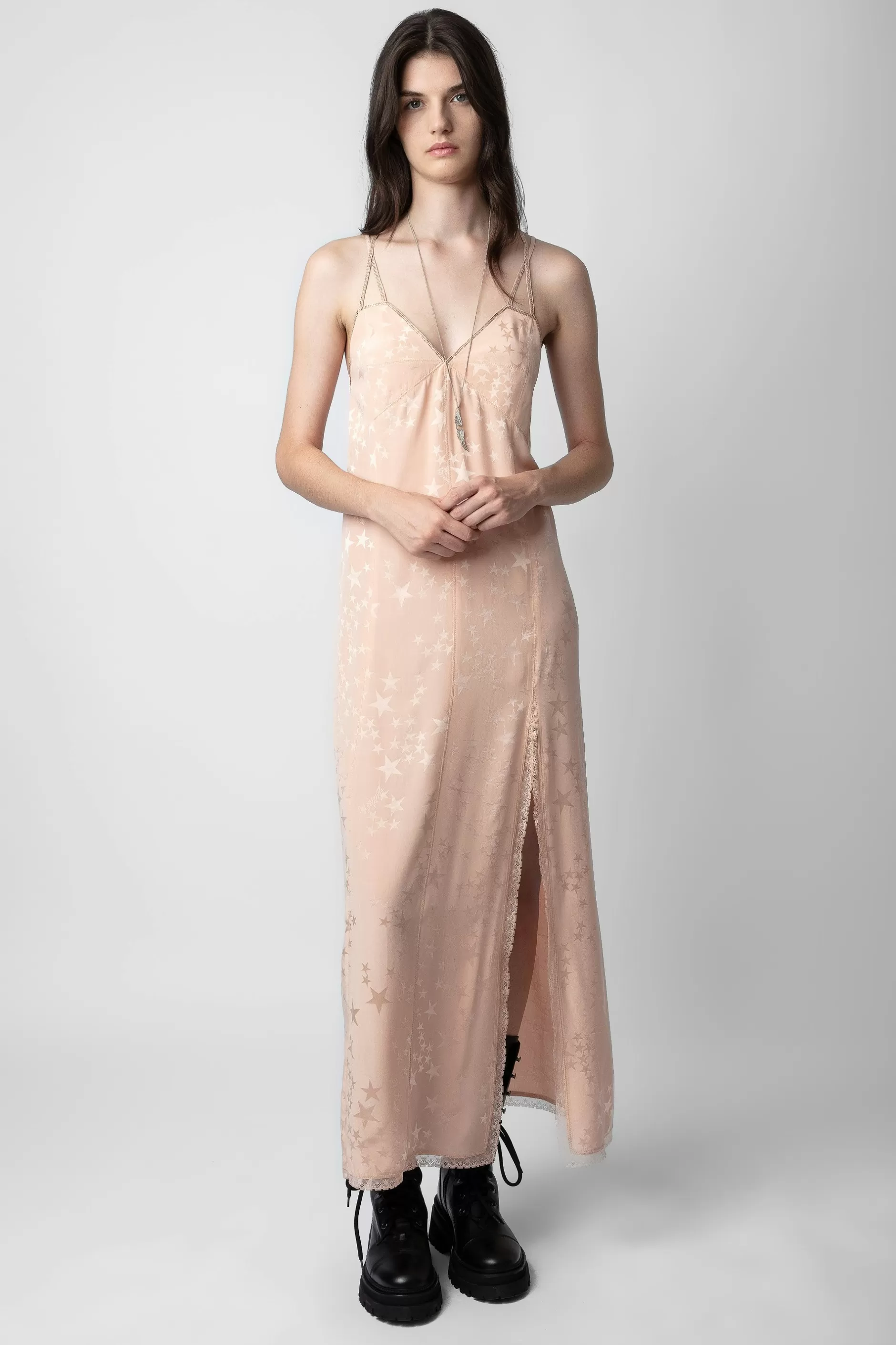 Zadig & Voltaire Robe En Jacquard De Soie Rohal^Femmes Robes Et Jupes