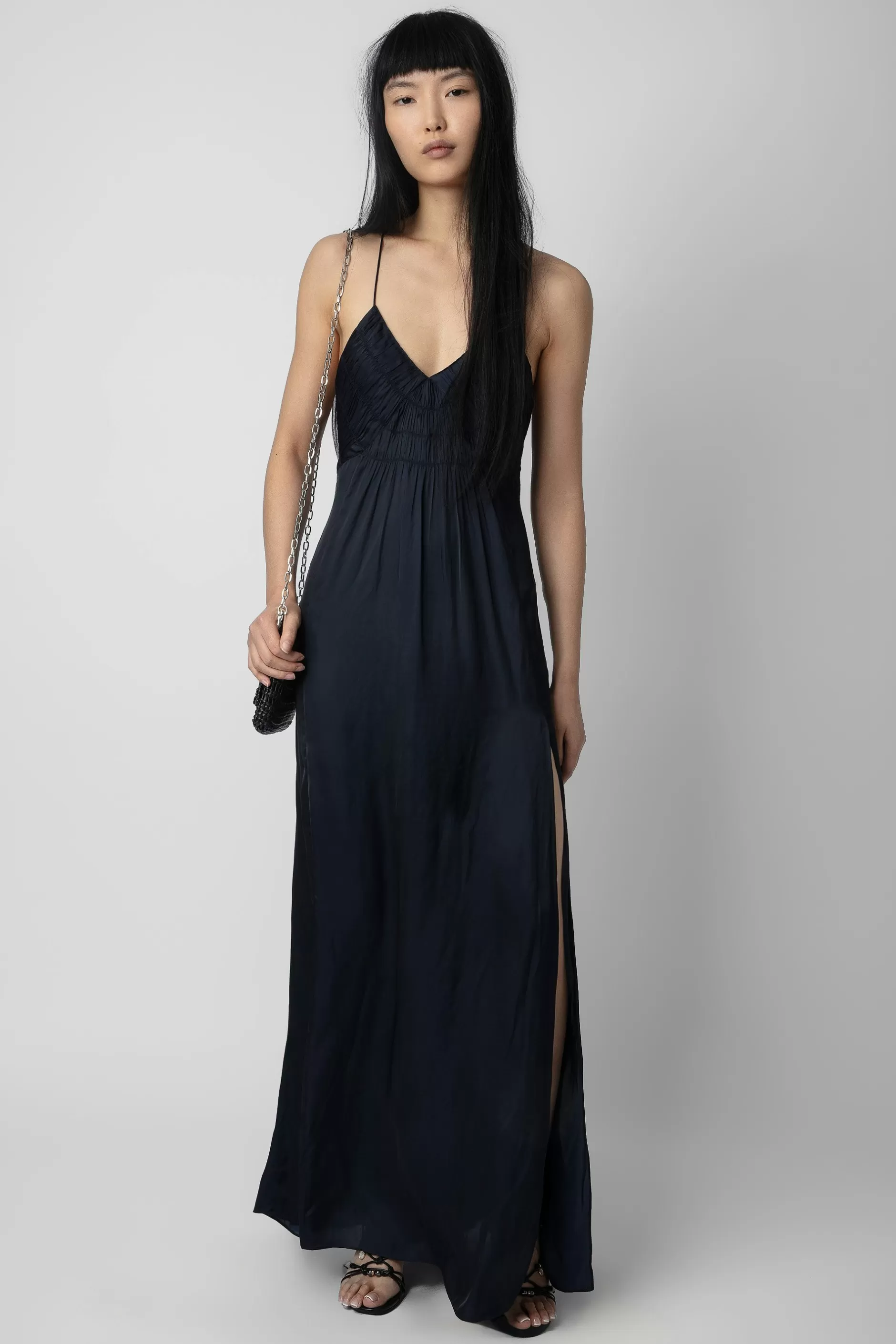 Zadig & Voltaire Robe En Satin De Rayonne^Femmes Robes Et Jupes