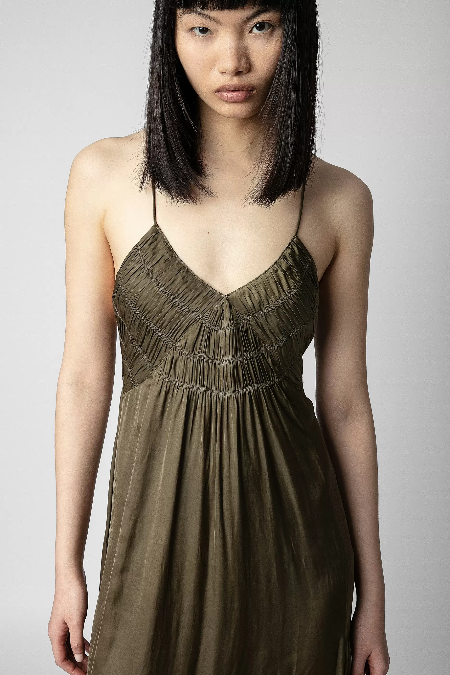 Zadig & Voltaire Robe En Satin De Rayonne^Femmes Robes Et Jupes
