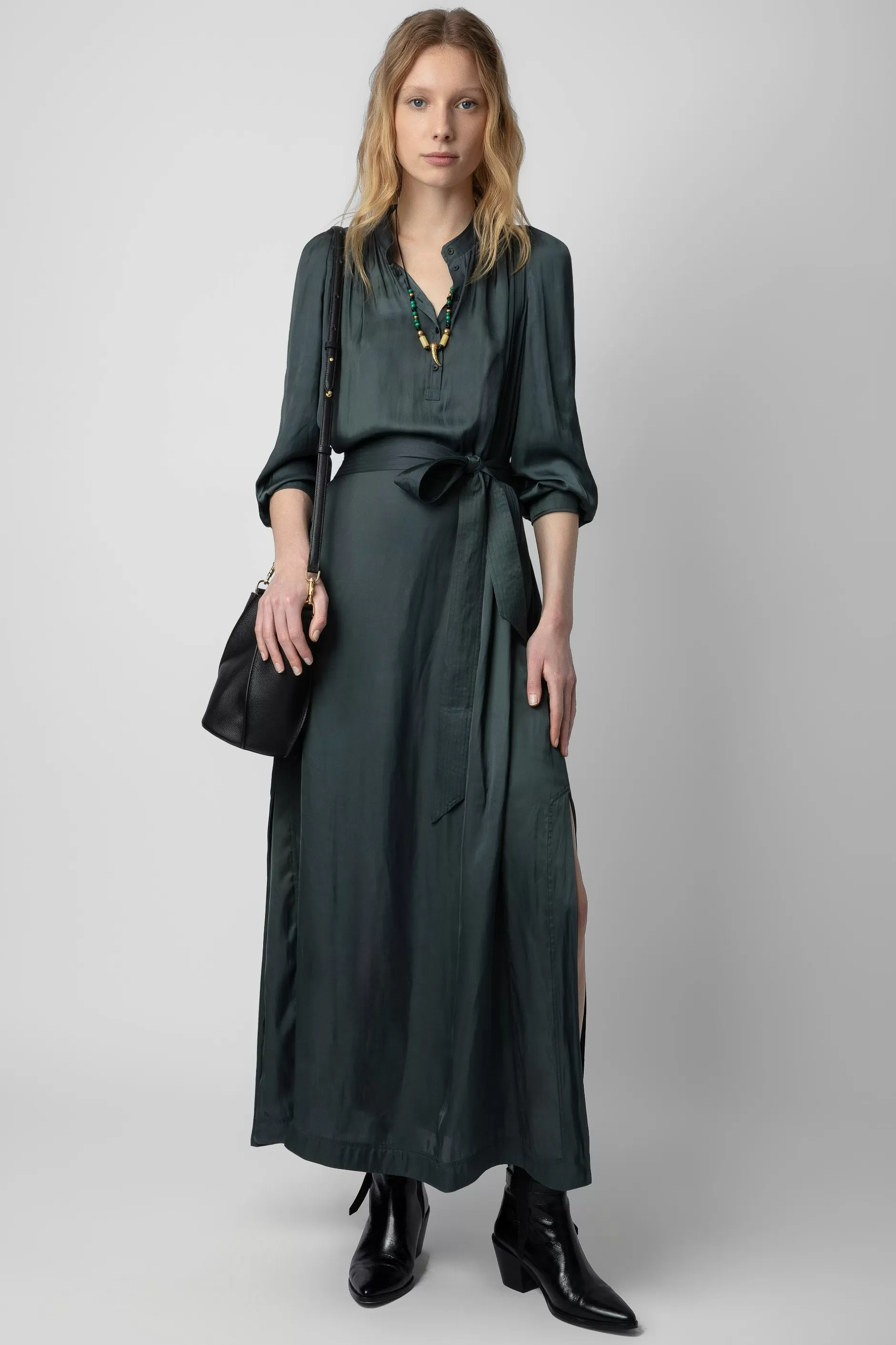 Zadig & Voltaire Robe En Satin Ritchil^Femmes Robes Et Jupes