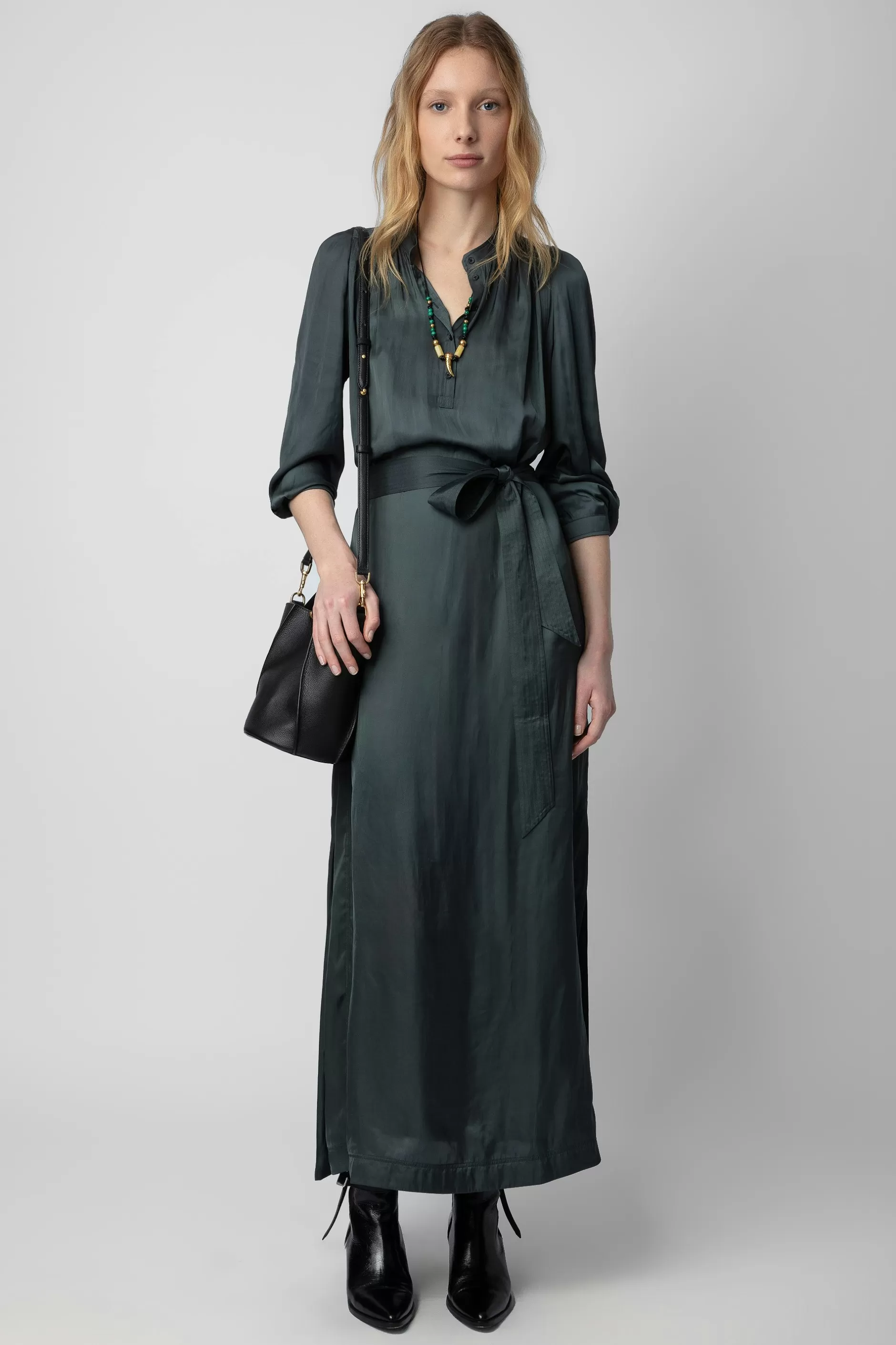 Zadig & Voltaire Robe En Satin Ritchil^Femmes Robes Et Jupes