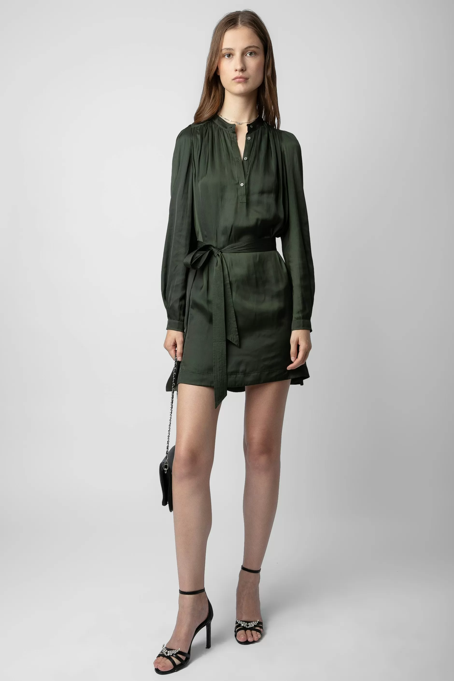 Zadig & Voltaire Robe En Satin Ritchin^Femmes Robes Et Jupes