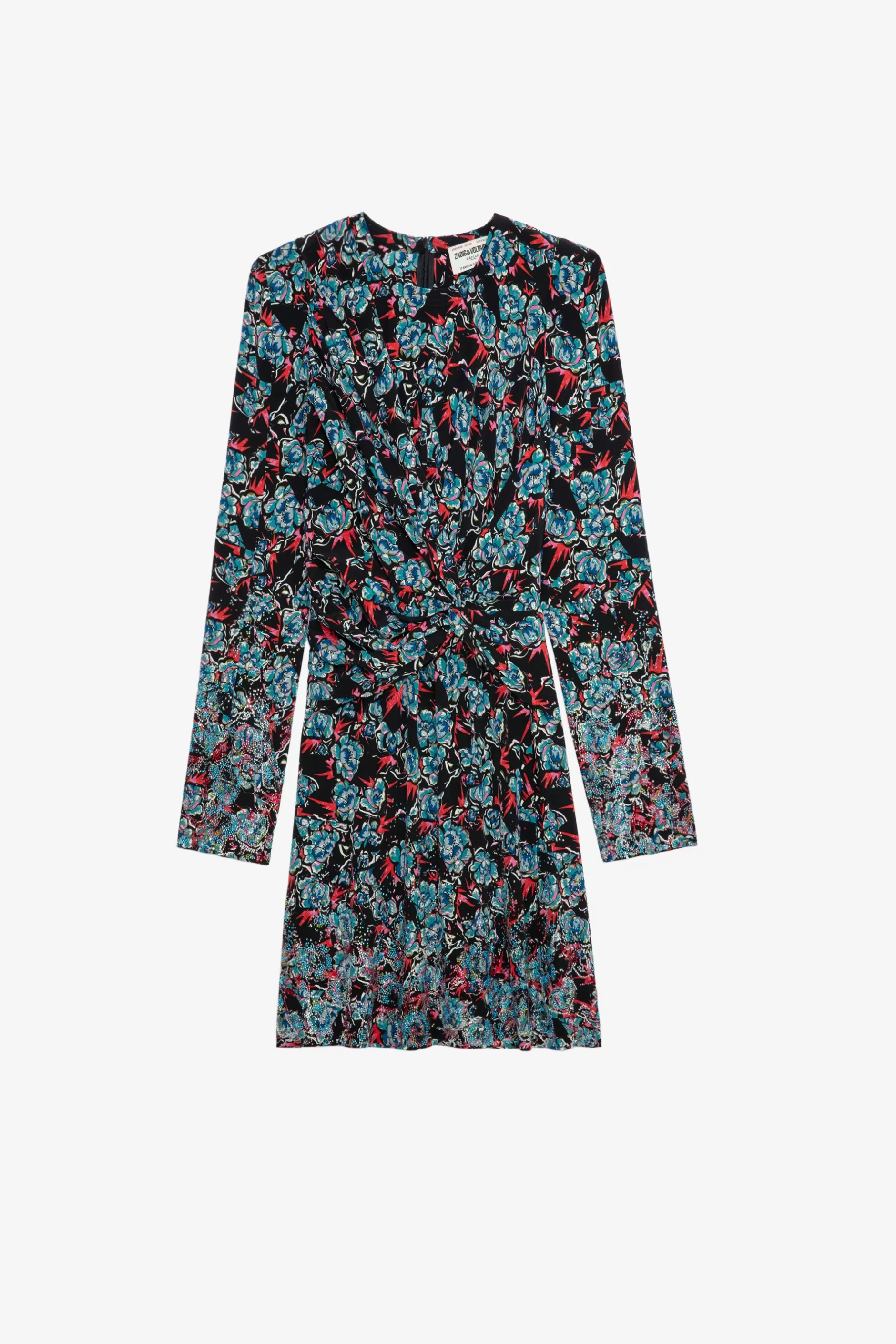 Zadig & Voltaire Robe En Soie A Strass Radar Thunder^Femmes Robes Et Jupes
