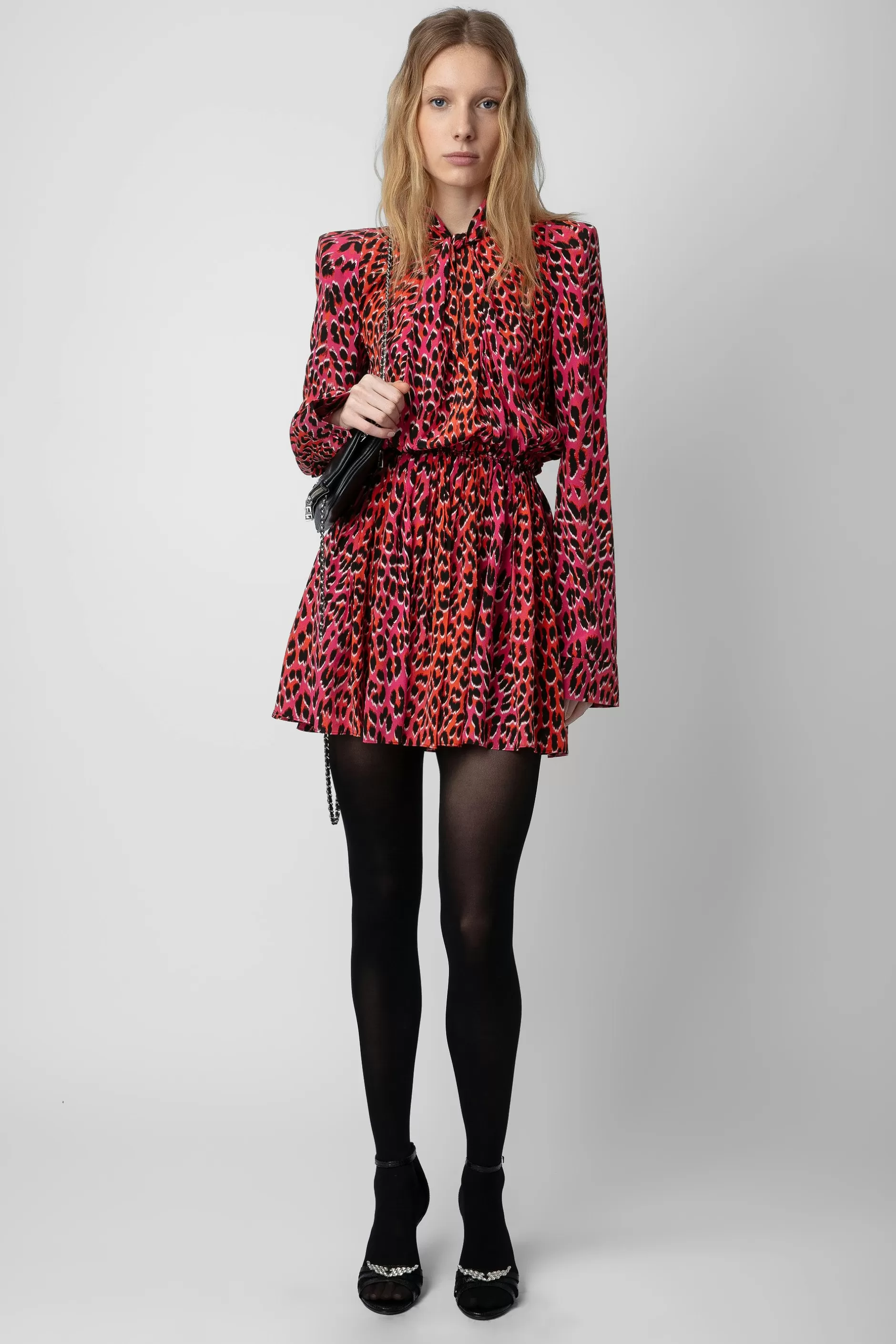 Zadig & Voltaire Robe En Soie Leopard Ryde^Femmes Robes Et Jupes