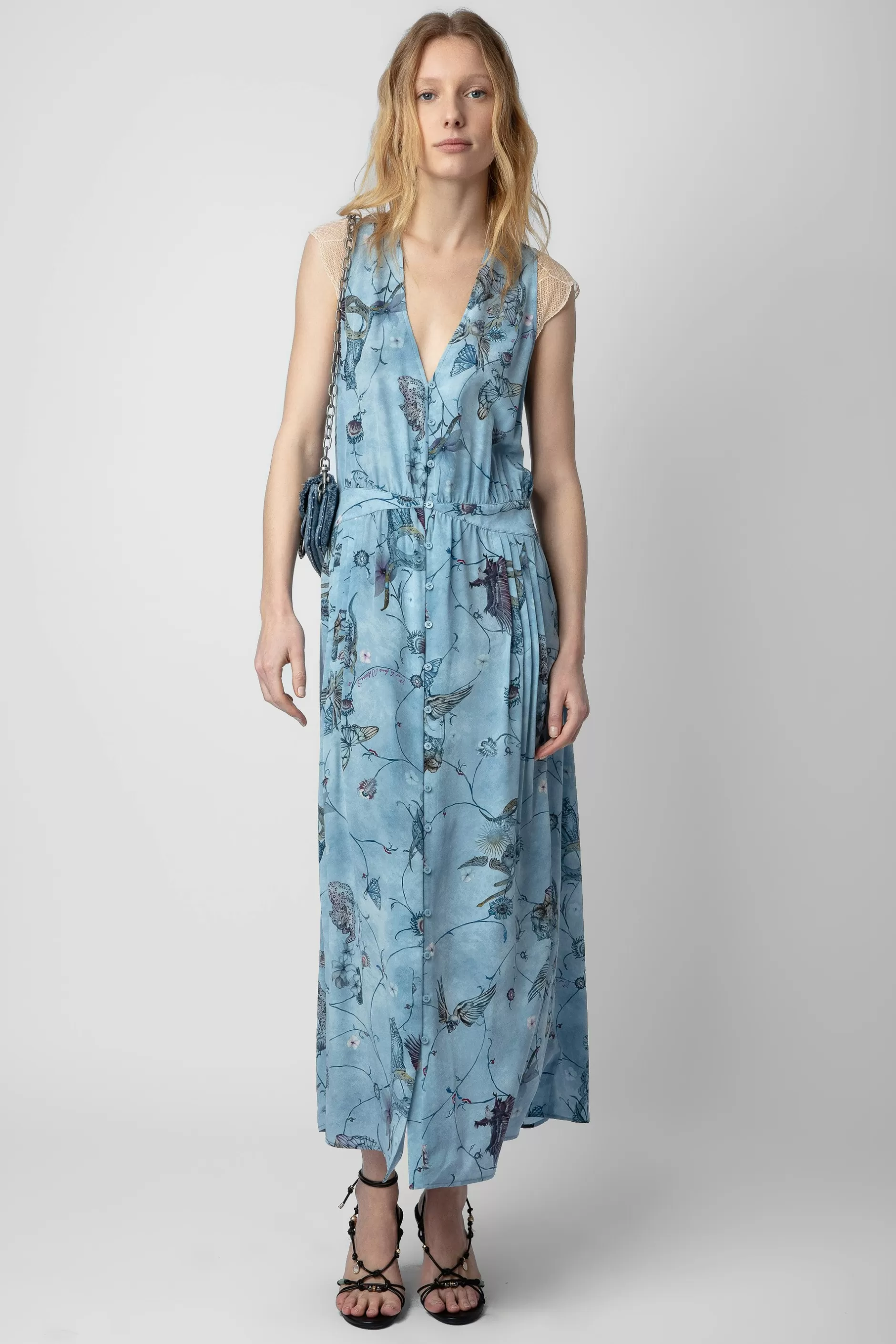 Zadig & Voltaire Robe En Soie Rolanys^Femmes Robes Et Jupes