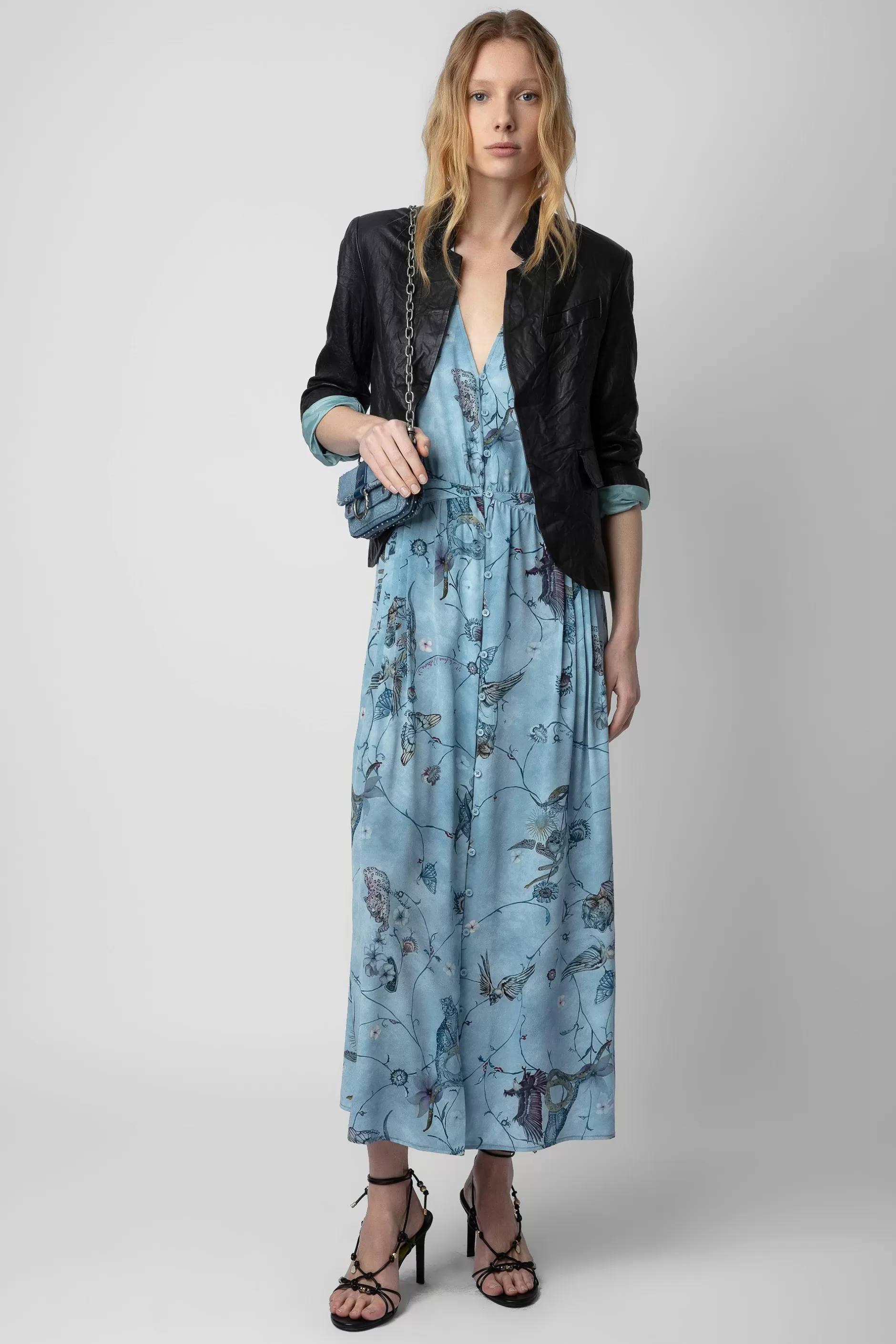 Zadig & Voltaire Robe En Soie Rolanys^Femmes Robes Et Jupes