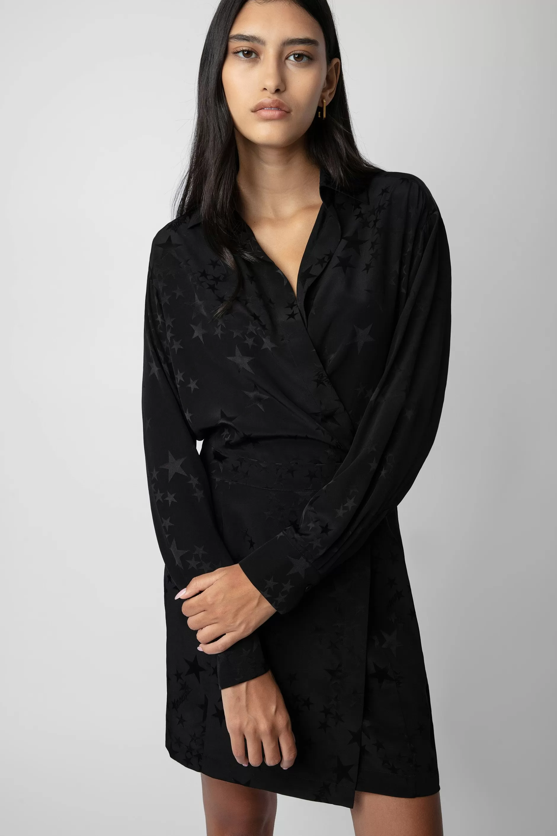 Zadig & Voltaire Robe Ravy En Jacquard De Soie^Femmes Robes Et Jupes