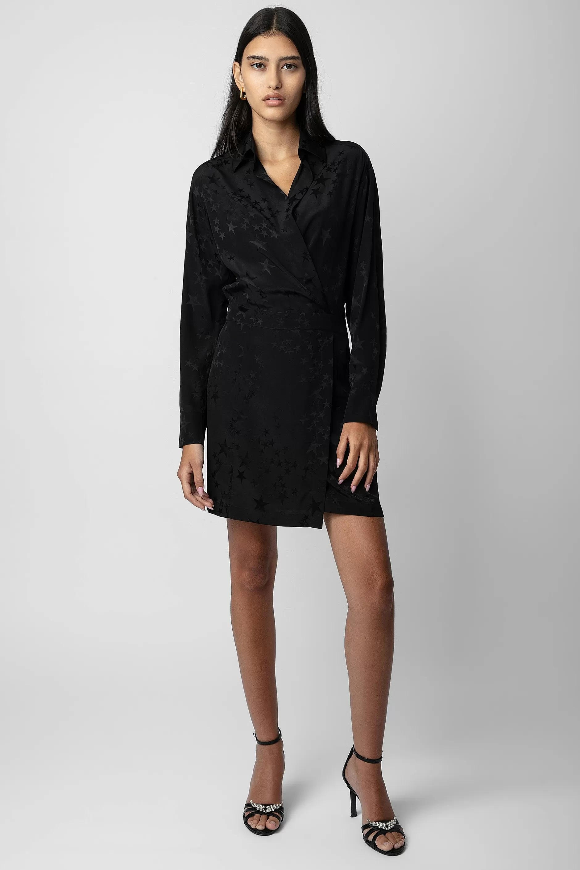 Zadig & Voltaire Robe Ravy En Jacquard De Soie^Femmes Robes Et Jupes