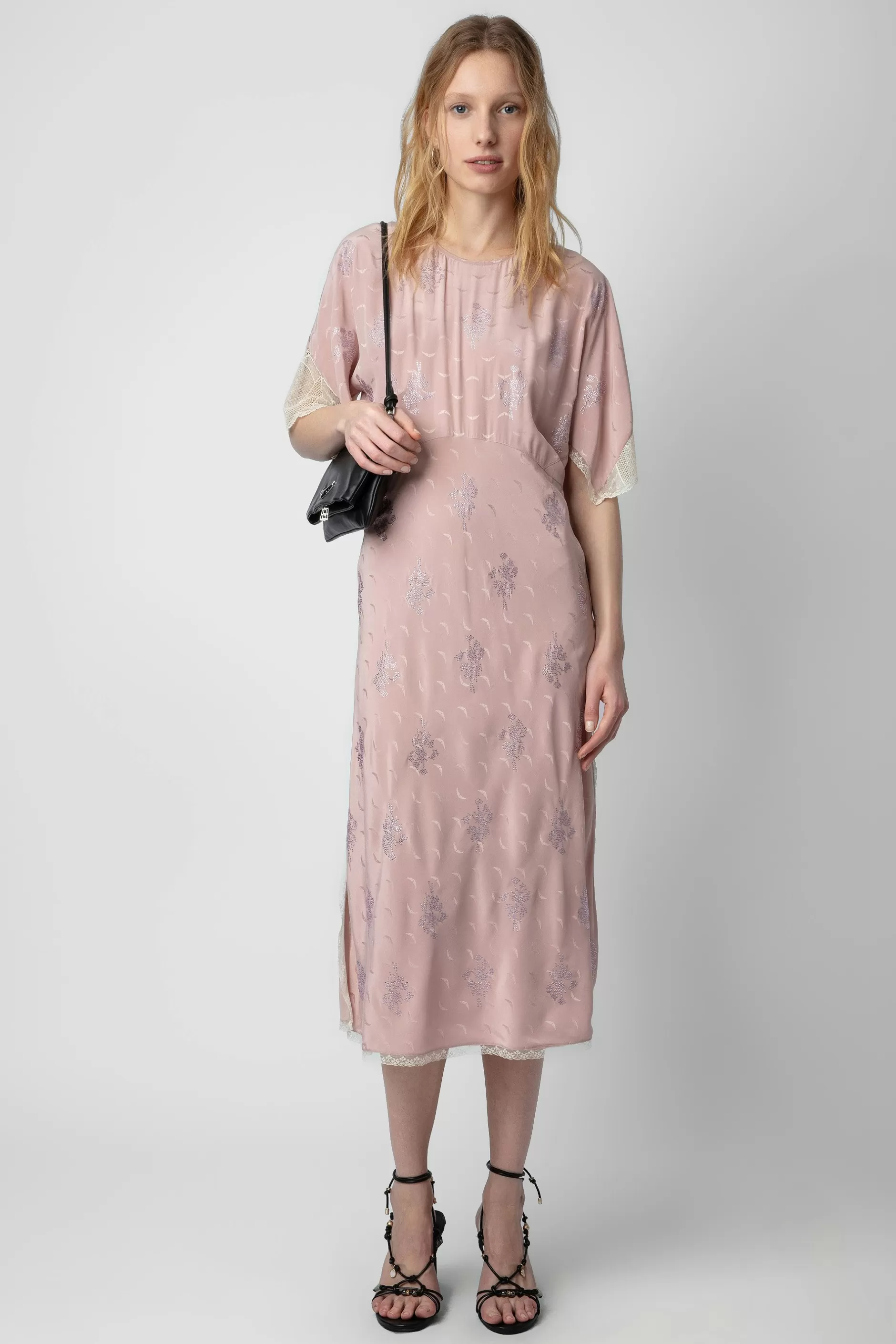 Zadig & Voltaire Robe Rey En Jacquard De Soie^Femmes Robes Et Jupes