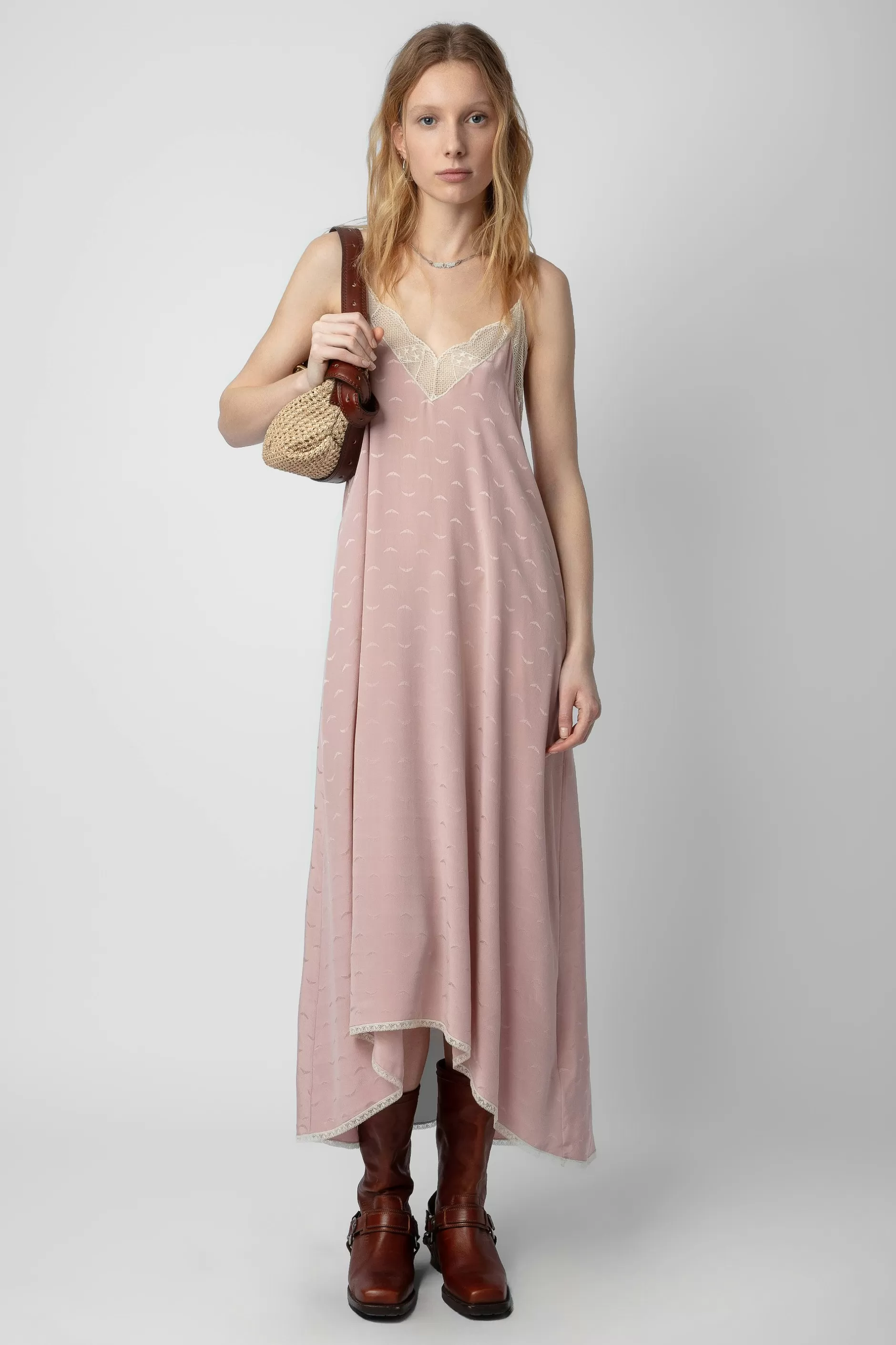 Zadig & Voltaire Robe Risty En Jacquard De Soie^Femmes Robes Et Jupes