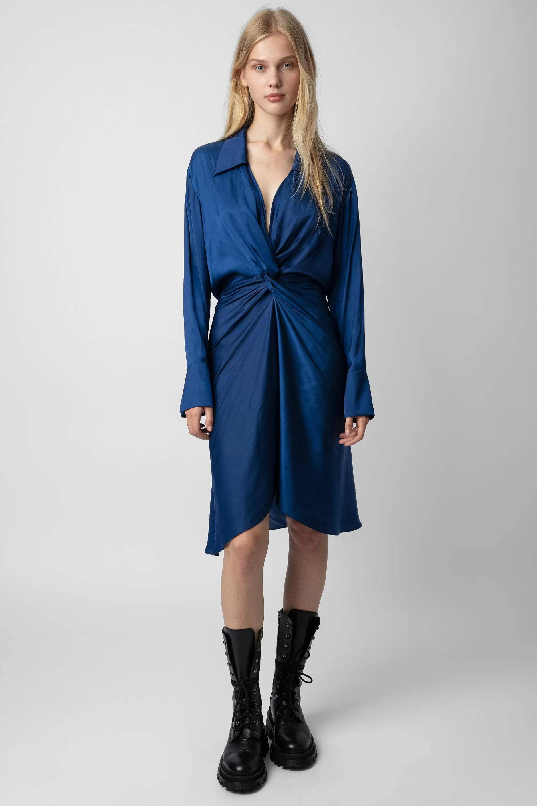Zadig & Voltaire Robe Rozo En Satin^Femmes Robes Et Jupes