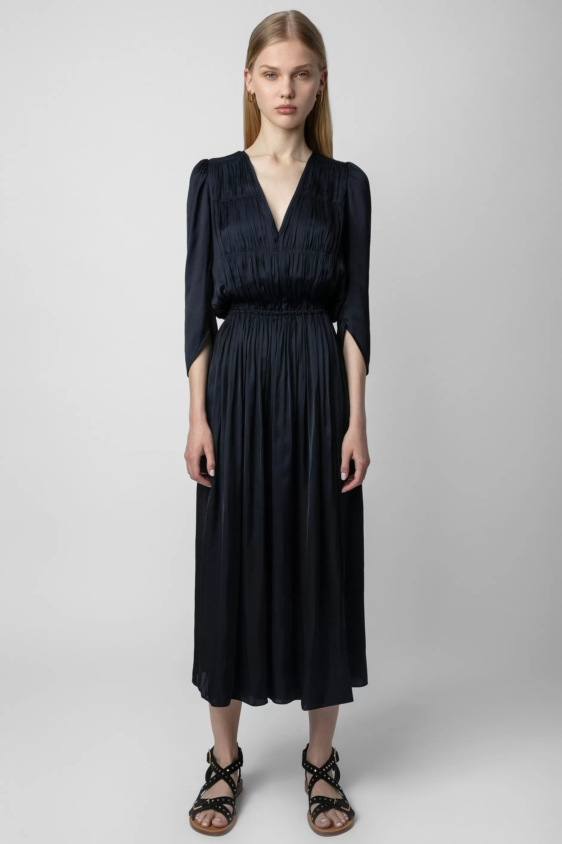 Zadig & Voltaire Robe Ryoko En Satin^Femmes Robes Et Jupes