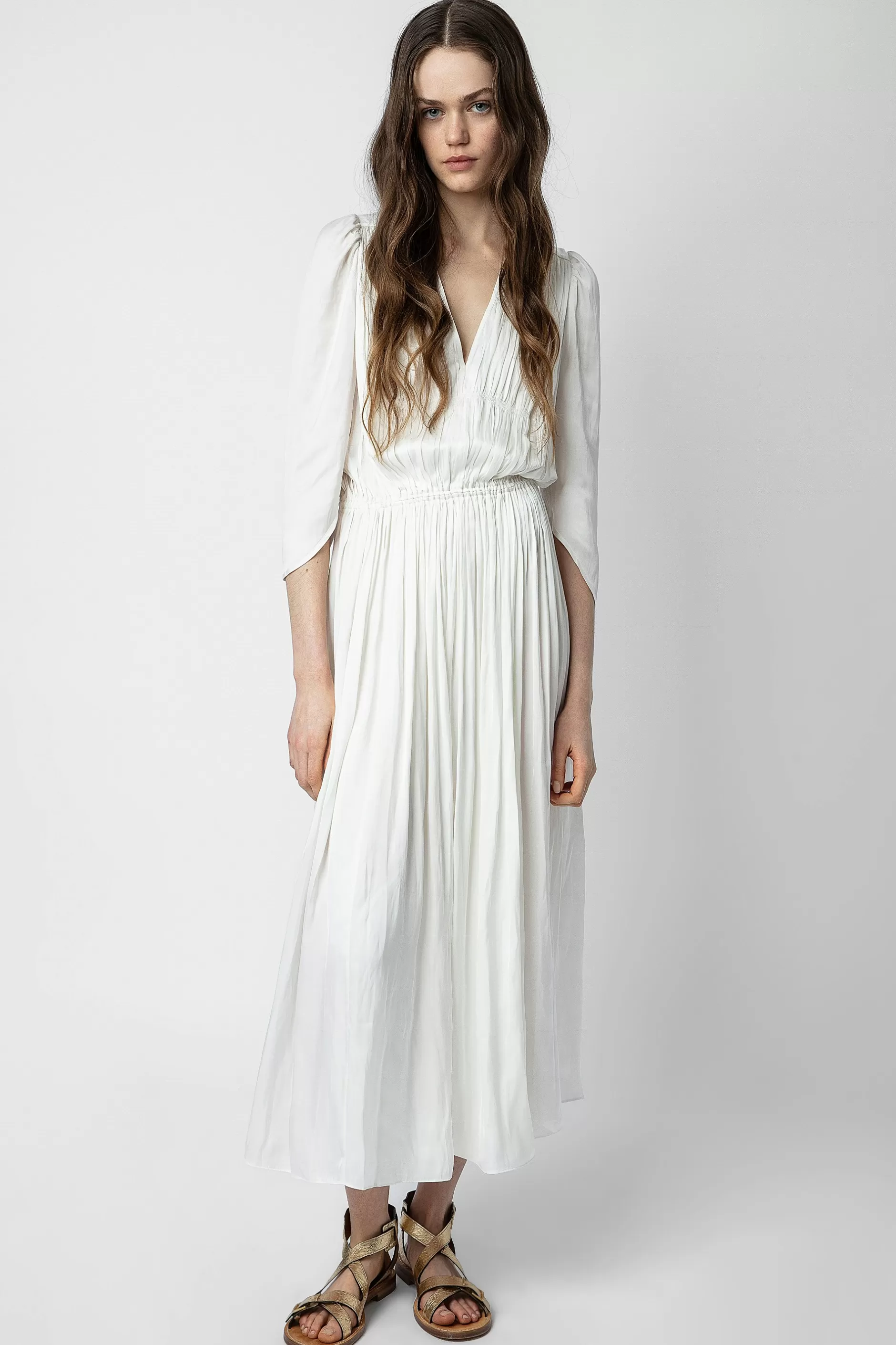 Zadig & Voltaire Robe Ryoko En Satin^Femmes Robes Et Jupes