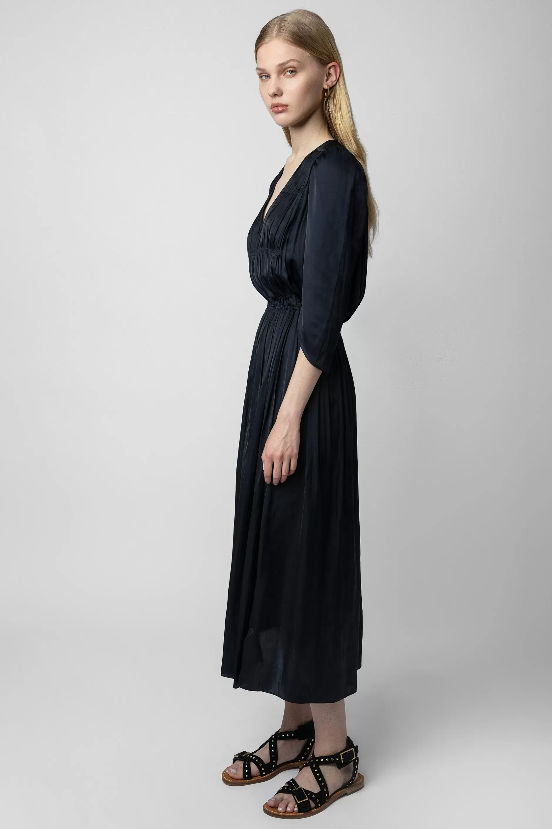 Zadig & Voltaire Robe Ryoko En Satin^Femmes Robes Et Jupes