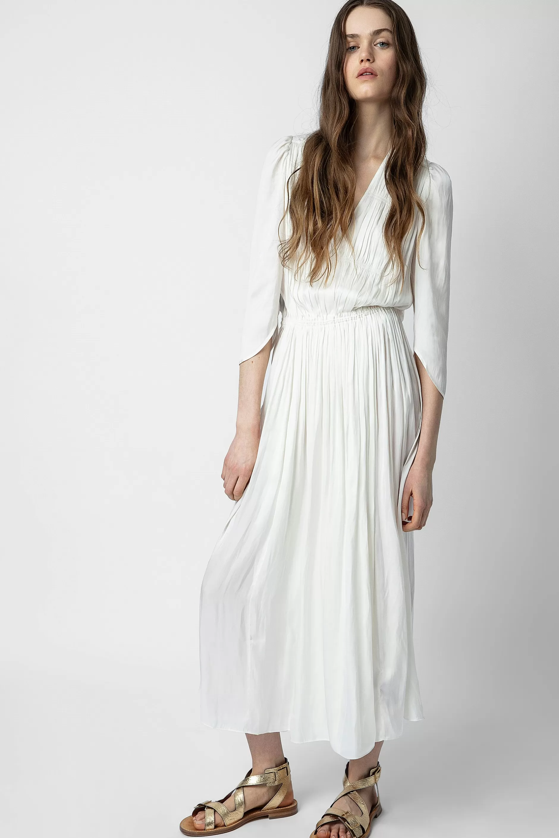 Zadig & Voltaire Robe Ryoko En Satin^Femmes Robes Et Jupes