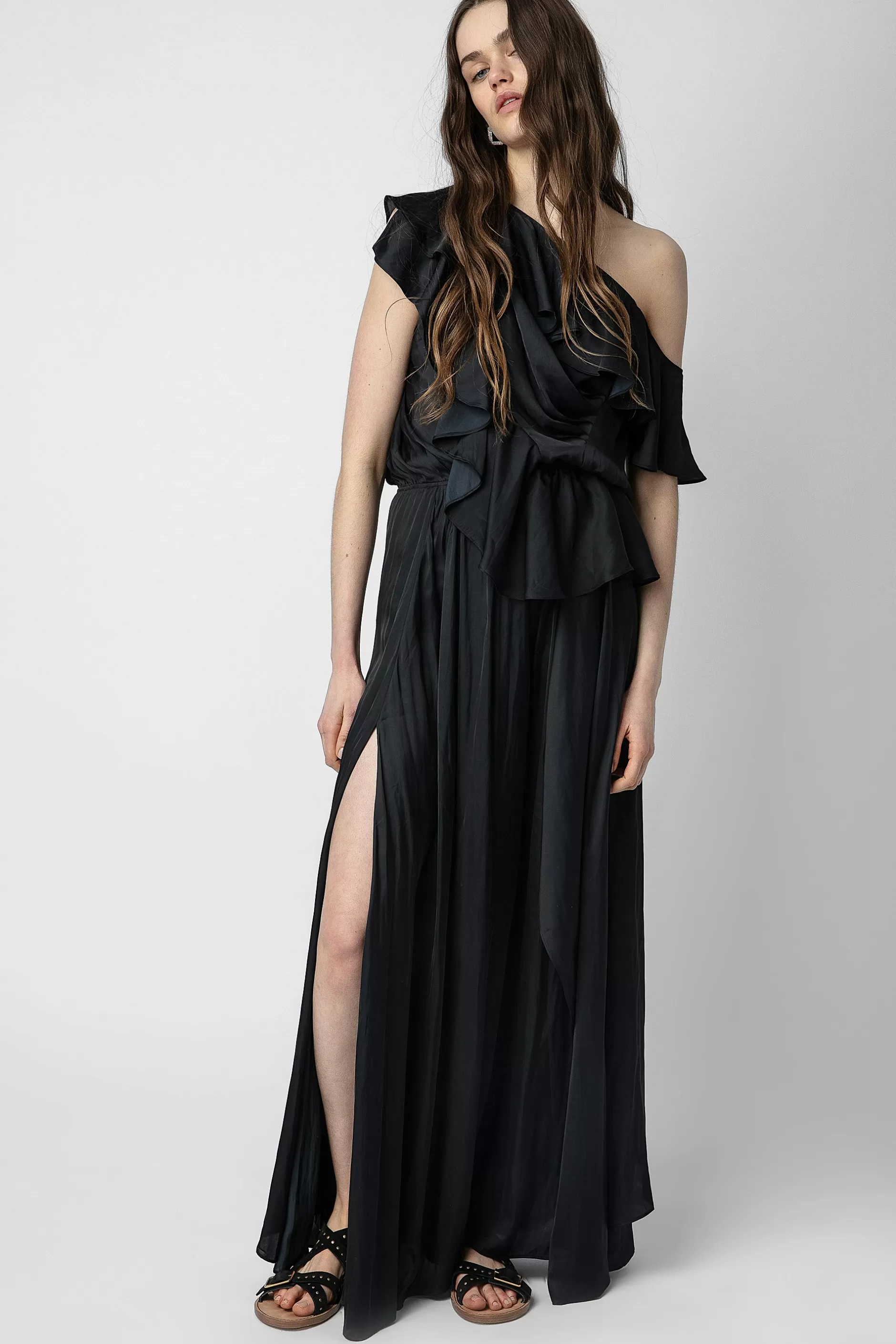 Zadig & Voltaire Robe Ryu En Satin^Femmes Robes Et Jupes