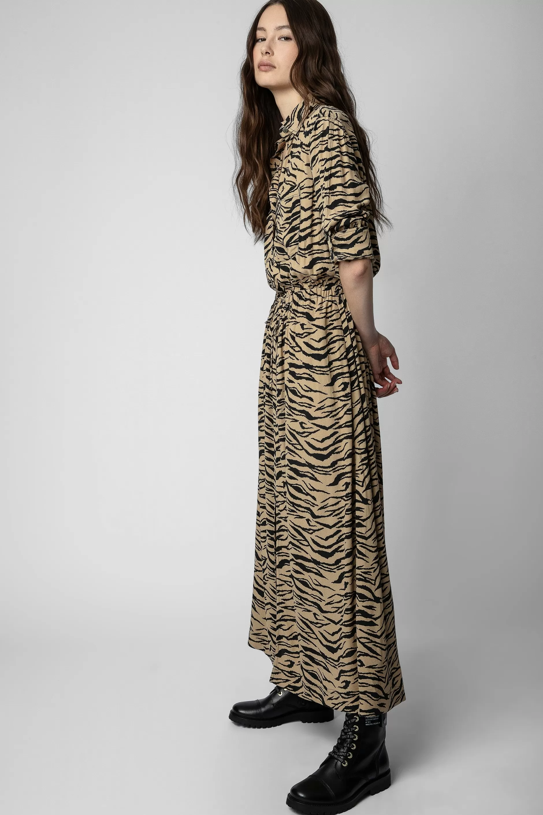 Zadig & Voltaire Robe Tigre Radiale^Femmes Robes Et Jupes