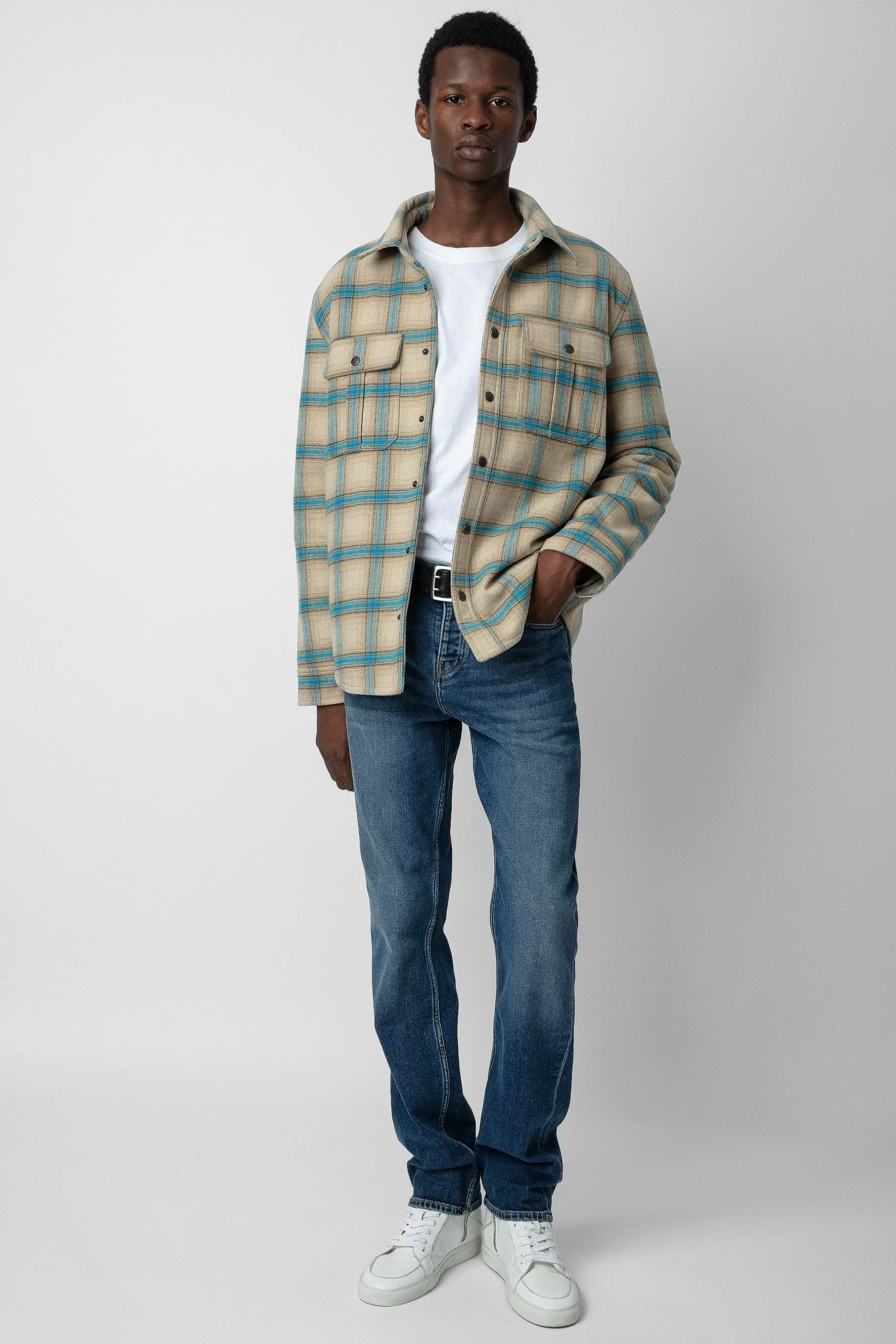 Zadig & Voltaire Surchemise Bali^Hommes Manteaux Et Vestes