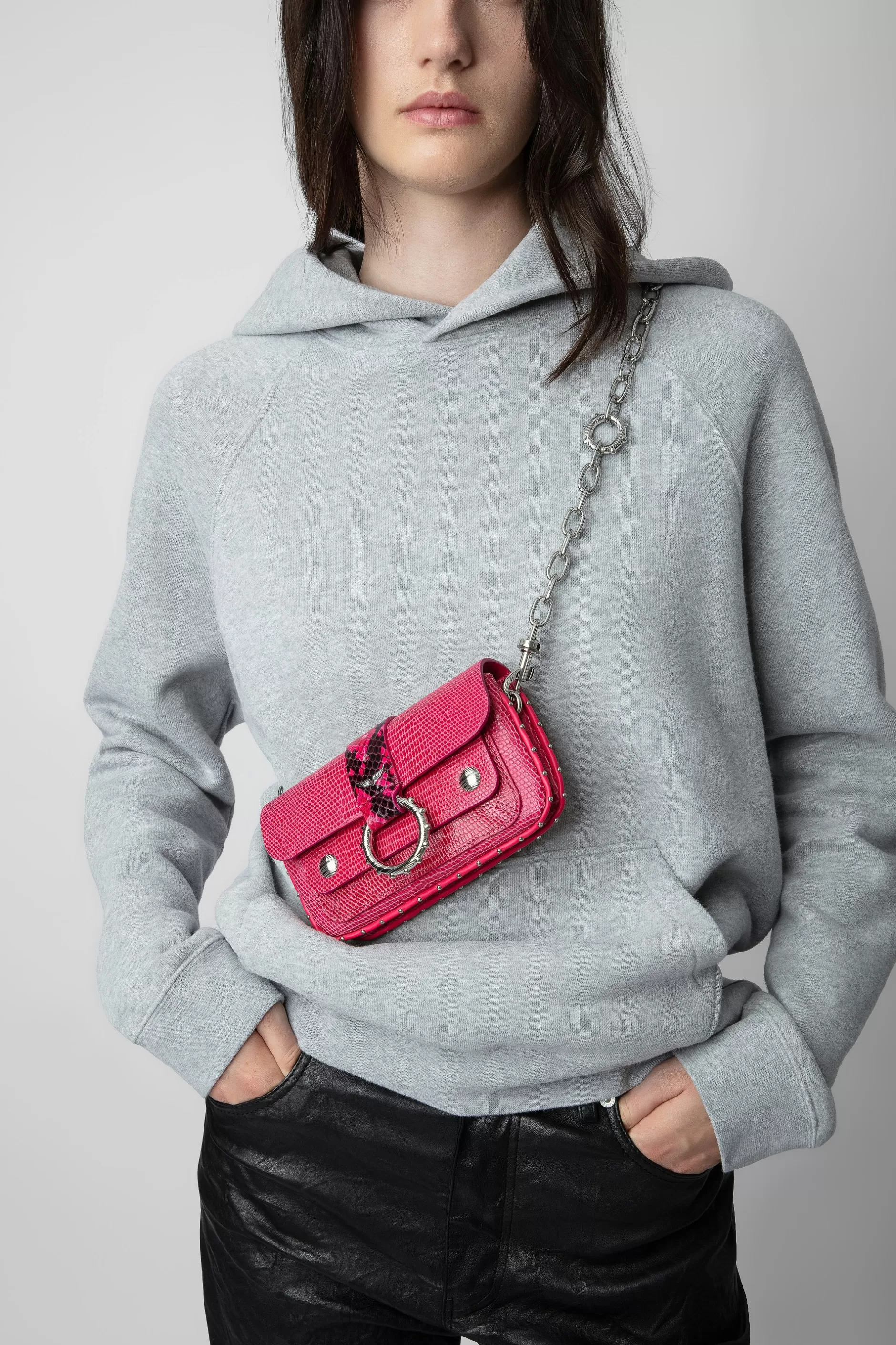 Zadig & Voltaire Sweat A Capuche A Imprime Photo Georgy Diamante^Femmes Sweat-Shirts