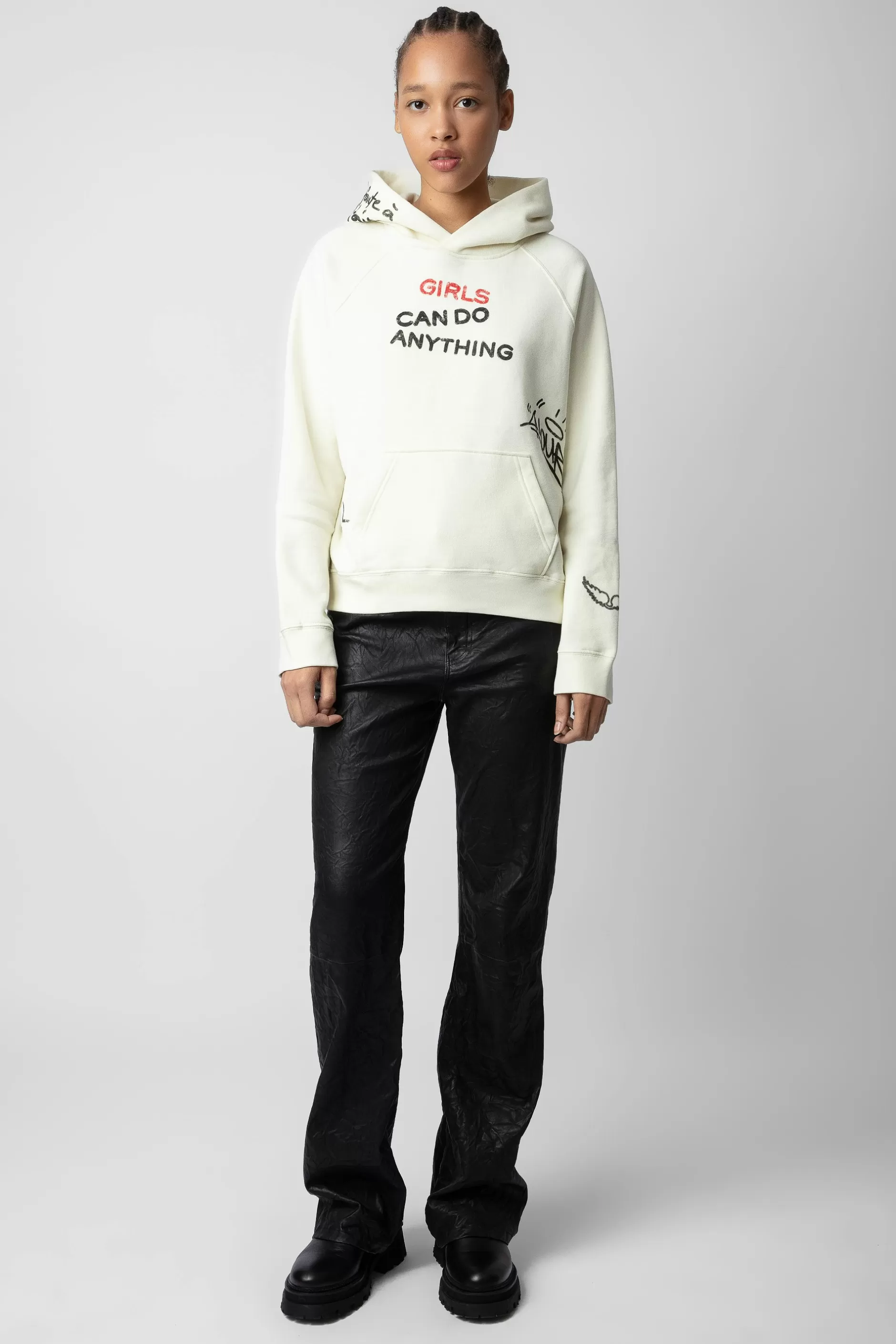Zadig & Voltaire Sweat A Capuche Georgy^Femmes Sweat-Shirts